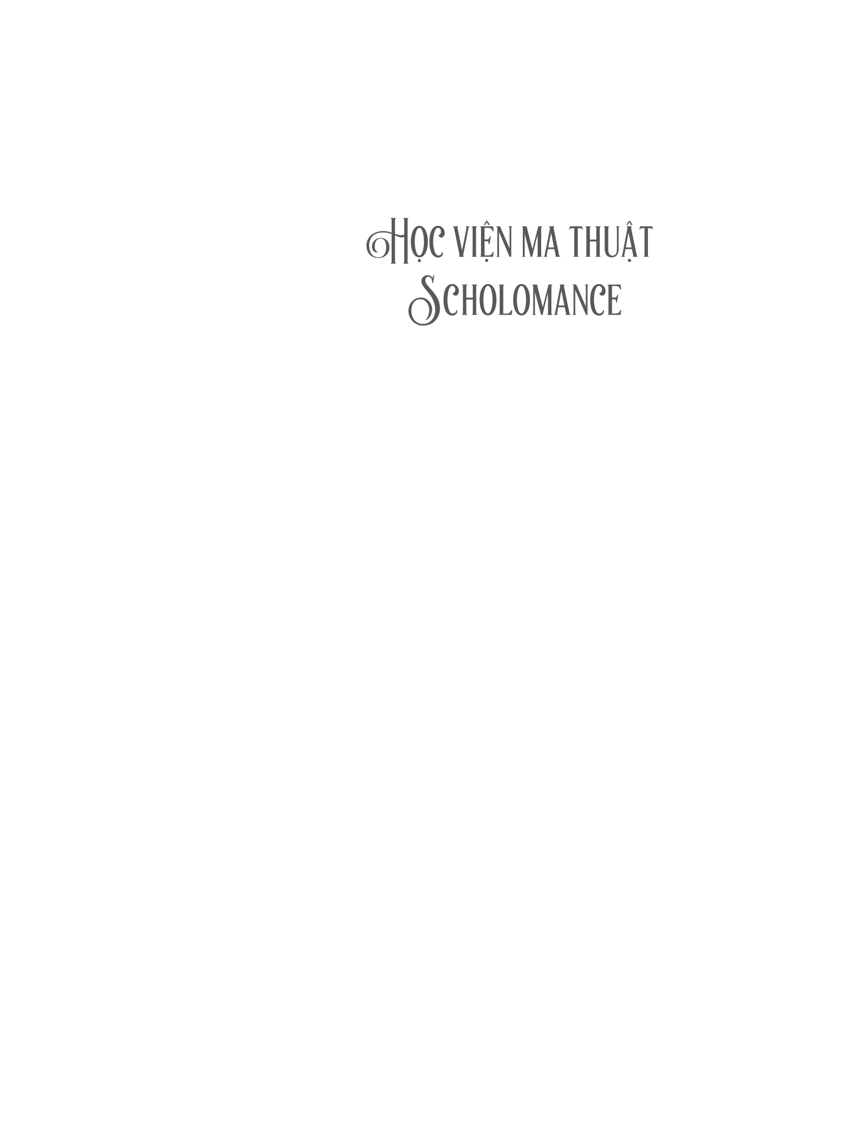 Học Viện Ma Thuật Scholomance PDF Học Viện Ma Thuật Scholomance PDF