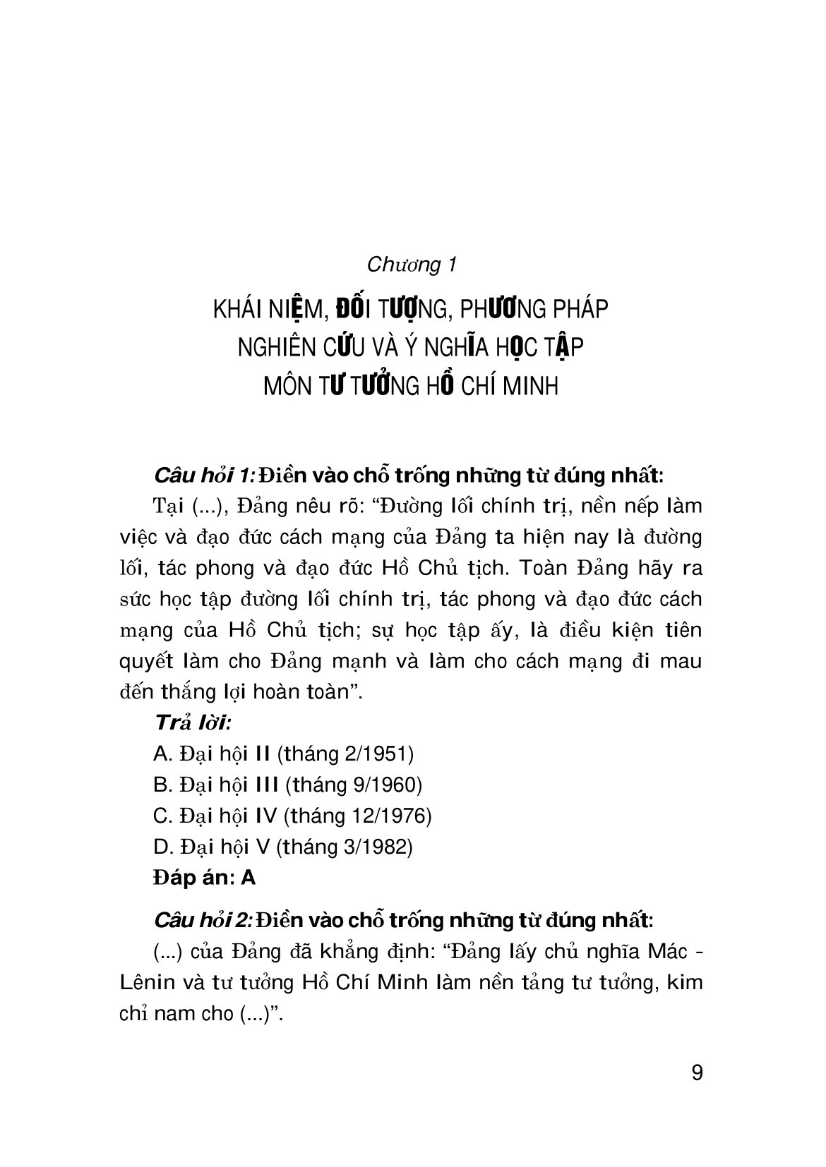 Hỏi - Đáp Môn Tư Tưởng Hồ Chí Minh PDF đọc ebook online, epub online, nghe sách nói audio miễn phí. Tải sách Hỏi - Đáp Môn Tư Tưởng Hồ Chí Minh PDF đọc ebook online, epub online, nghe sách nói audio miễn phí.