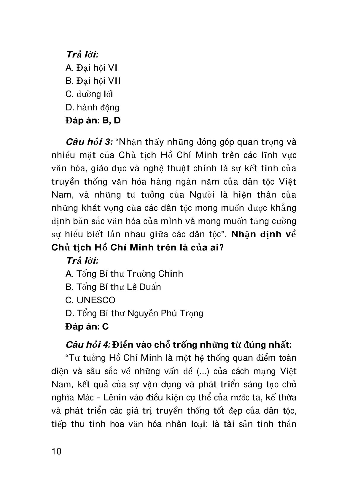 Hỏi - Đáp Môn Tư Tưởng Hồ Chí Minh PDF đọc ebook online, epub online, nghe sách nói audio miễn phí. Tải sách Hỏi - Đáp Môn Tư Tưởng Hồ Chí Minh PDF đọc ebook online, epub online, nghe sách nói audio miễn phí.