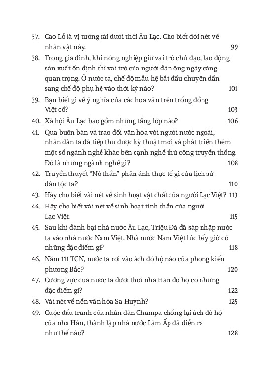Hỏi Đáp Lịch Sử Việt Nam - Tập 1 - Từ Khởi Thủy Đến Thế Kỷ X PDF