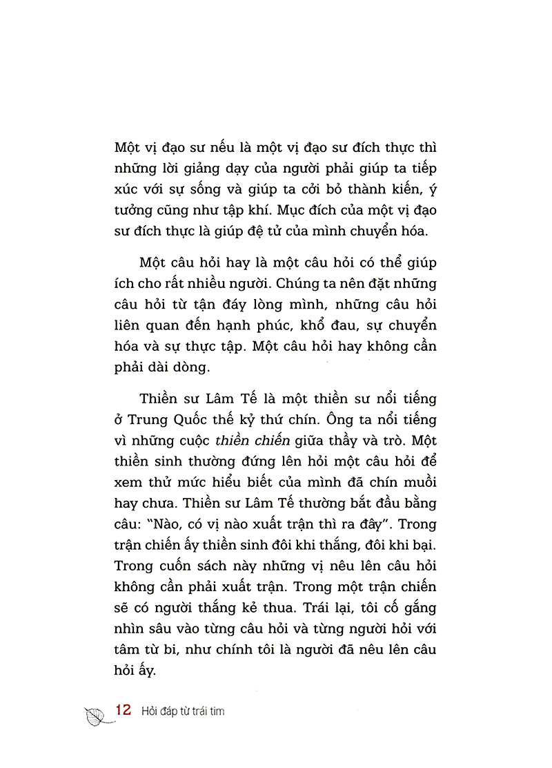 Hỏi Đáp Từ Trái Tim PDF Hỏi Đáp Từ Trái Tim PDF