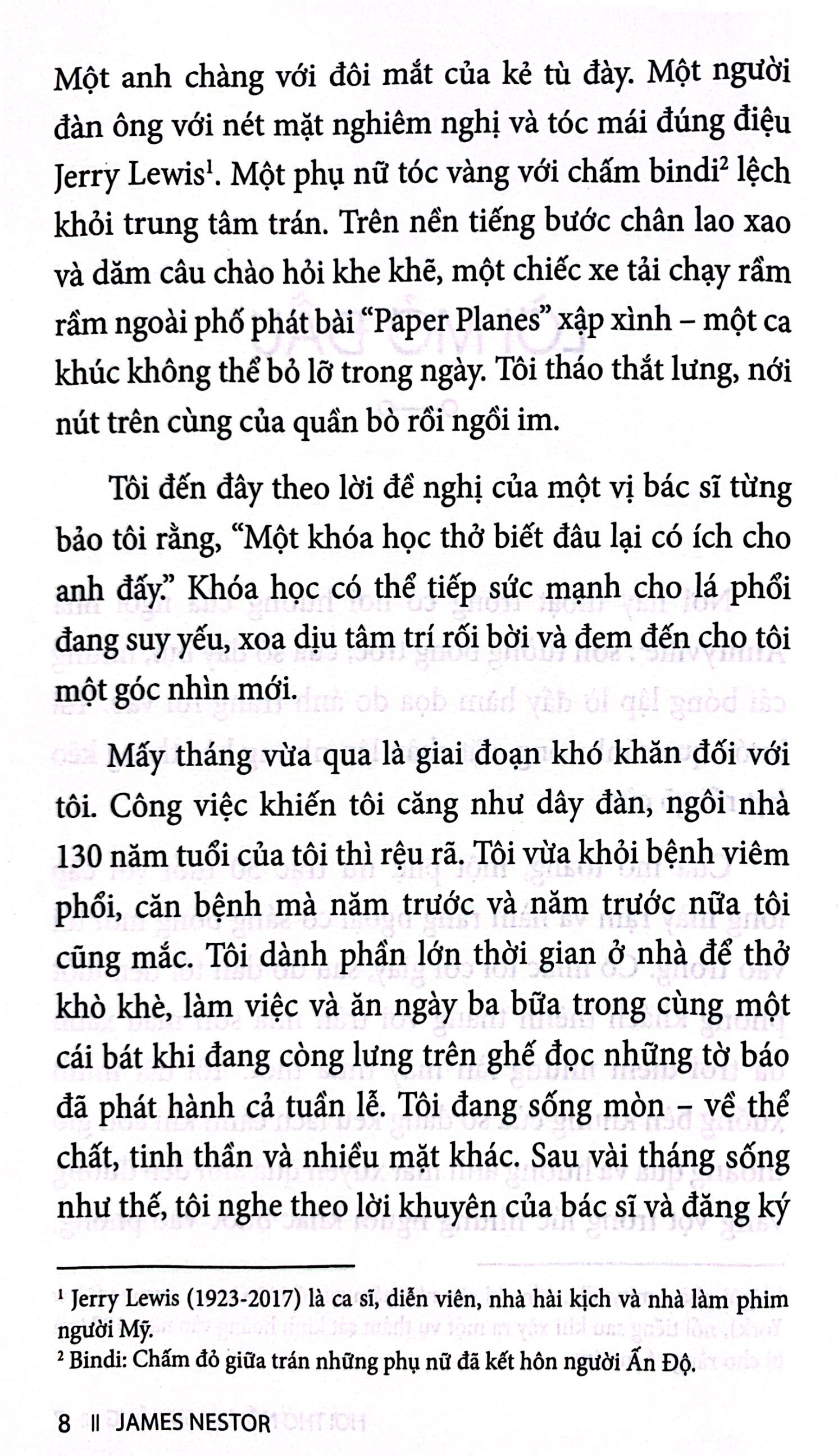Hơi Thở Nối Dài Sự Sống - Góc Nhìn Mới Về Nghệ Thuật Dụng Khí Dưỡng Sinh - Breath: The New Science of a Lost Art PDF Hơi Thở Nối Dài Sự Sống - Góc Nhìn Mới Về Nghệ Thuật Dụng Khí Dưỡng Sinh - Breath: The New Science of a Lost Art PDF