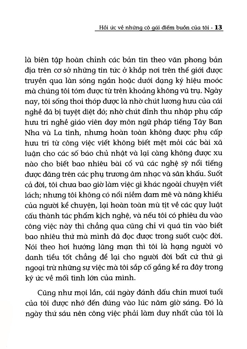 Hồi Ức Về Những Cô Gái Điếm Buồn Của Tôi (Tái Bản 2017) PDF đọc ebook online, epub online, nghe sách nói audio miễn phí. Hồi Ức Về Những Cô Gái Điếm Buồn Của Tôi (Tái Bản 2017) PDF đọc ebook online, epub online, nghe sách nói audio miễn phí.