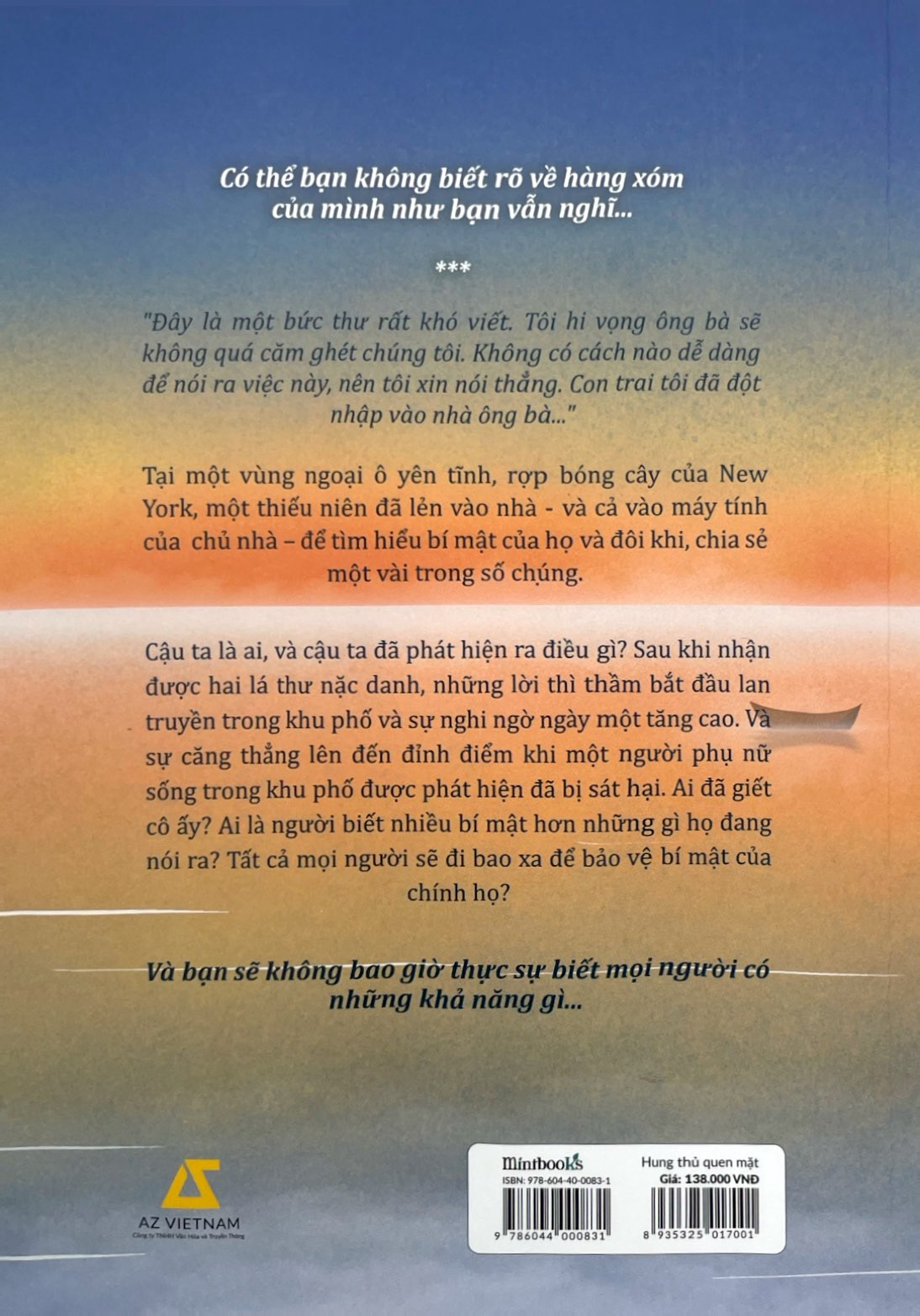 Hung Thủ Quen Mặt PDF Hung Thủ Quen Mặt PDF