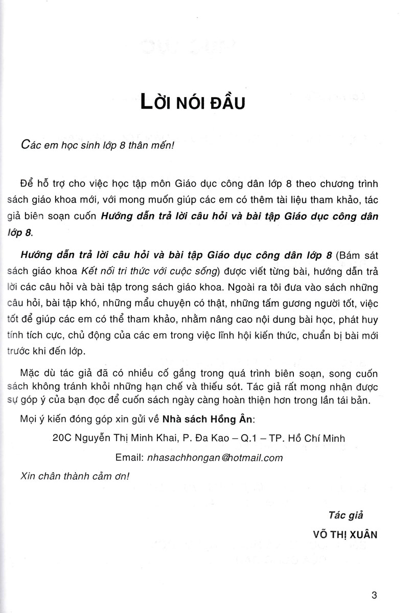 Hướng Dẫn Trả Lời Câu Hỏi Và Bài Tập Giáo Dục Công Dân Lớp 8 (Bám Sát SGK Kết Nối Tri Thức Với Cuộc Sống) PDF đọc ebook online, epub online, nghe sách nói audio miễn phí. Tải sách Hướng Dẫn Trả Lời Câu Hỏi Và Bài Tập Giáo Dục Công Dân Lớp 8 (Bám Sát SGK Kết Nối Tri Thức Với Cuộc Sống) PDF đọc ebook online, epub online, nghe sách nói audio miễn phí.