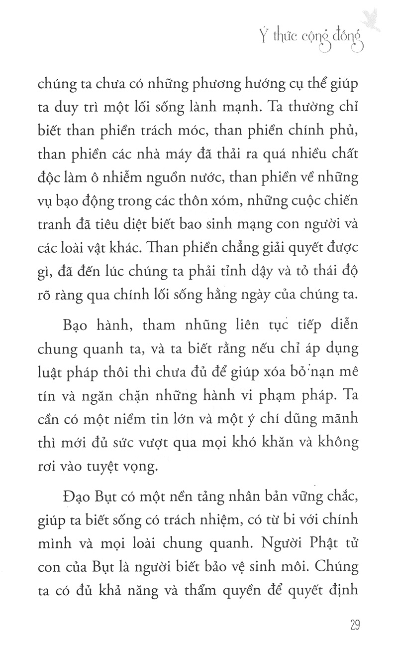 Hướng Đi Của Đạo Bụt Cho Hòa Bình Và Sinh Môi PDF Hướng Đi Của Đạo Bụt Cho Hòa Bình Và Sinh Môi PDF
