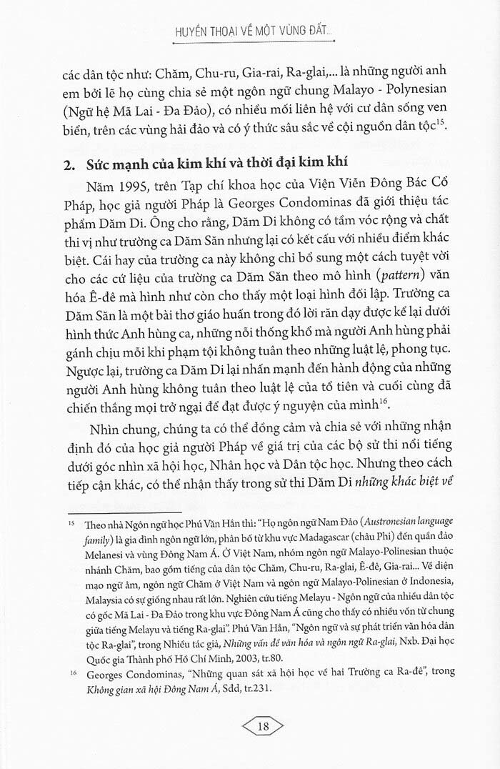 Huyền Thoại Về Một Vùng Đất: Không Gian Văn Hóa Tây Nguyên Qua Sử Thi Êđê PDF Huyền Thoại Về Một Vùng Đất: Không Gian Văn Hóa Tây Nguyên Qua Sử Thi Êđê PDF