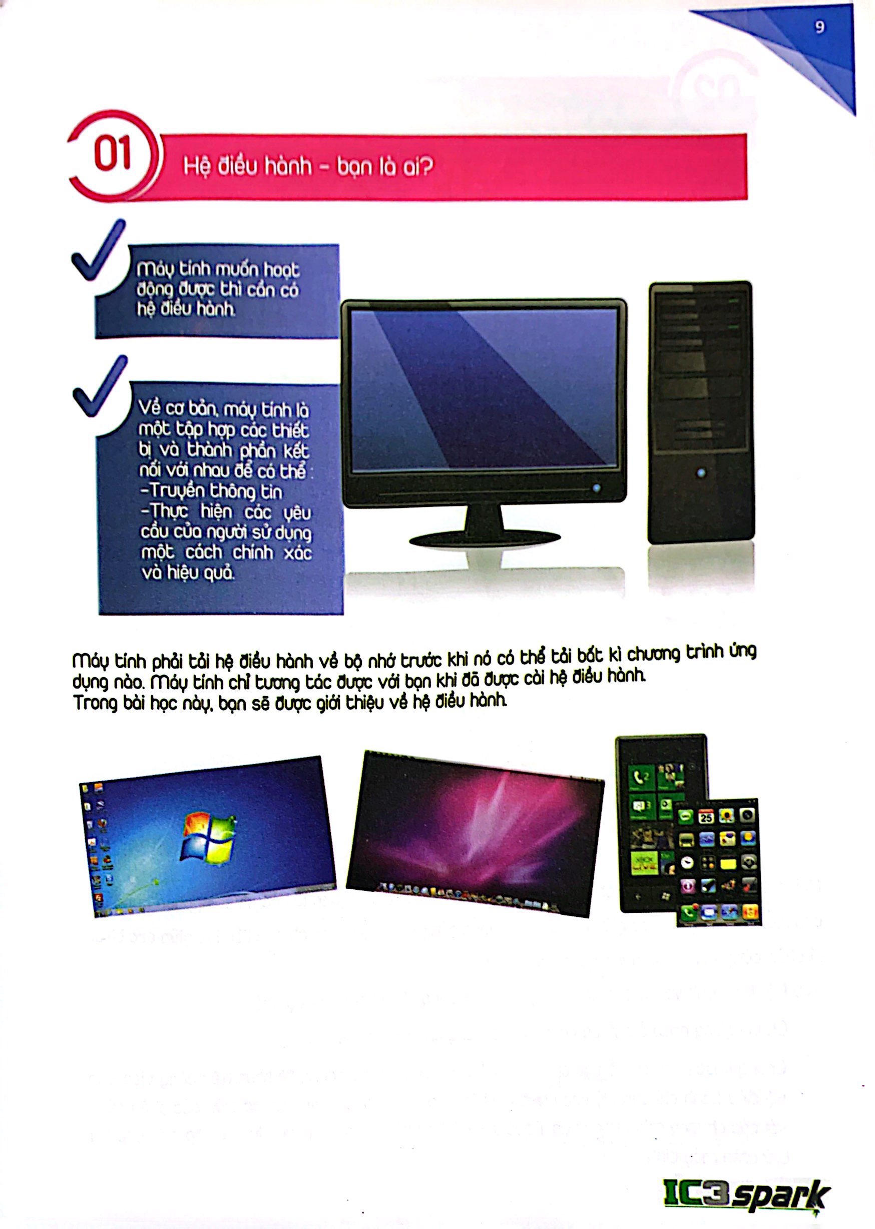 IC3 Spark - Máy Tính Thật Đơn Giản - Tập 1: Căn Bản Về Hệ Điều Hành PDF IC3 Spark - Máy Tính Thật Đơn Giản - Tập 1: Căn Bản Về Hệ Điều Hành PDF