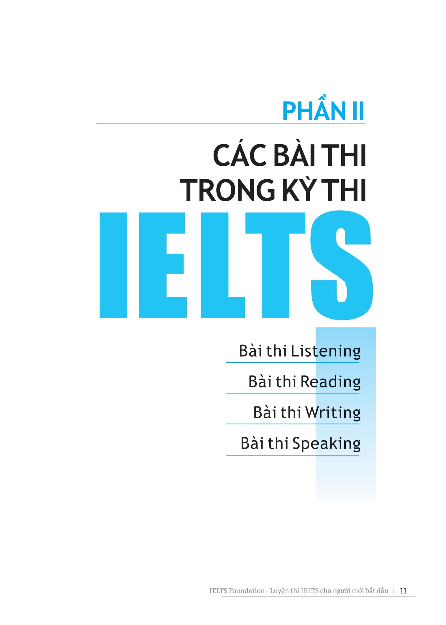Ielts Foundation - Luyện Thi Ielts Cho Người Mới Bắt Đầu 4 Kỹ Năng - Giúp Bạn Khởi Đầu Và Luyện Thi 4 Kỹ Năng Ielts Thành Công PDF đọc ebook online, epub online, nghe sách nói audio miễn phí. Tải sách Ielts Foundation - Luyện Thi Ielts Cho Người Mới Bắt Đầu 4 Kỹ Năng - Giúp Bạn Khởi Đầu Và Luyện Thi 4 Kỹ Năng Ielts Thành Công PDF đọc ebook online, epub online, nghe sách nói audio miễn phí.
