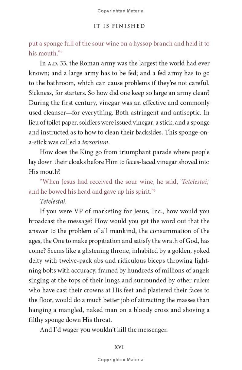 It Is Finished: A 40-Day Pilgrimage Back To The Cross PDF đọc ebook online, epub online, nghe sách nói audio miễn phí.