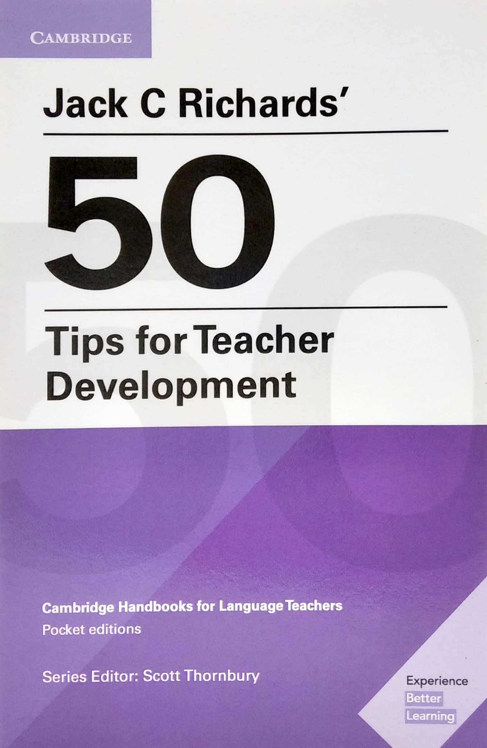 Jack C Richards' 50 Tips for Teacher Development Pocket Editions