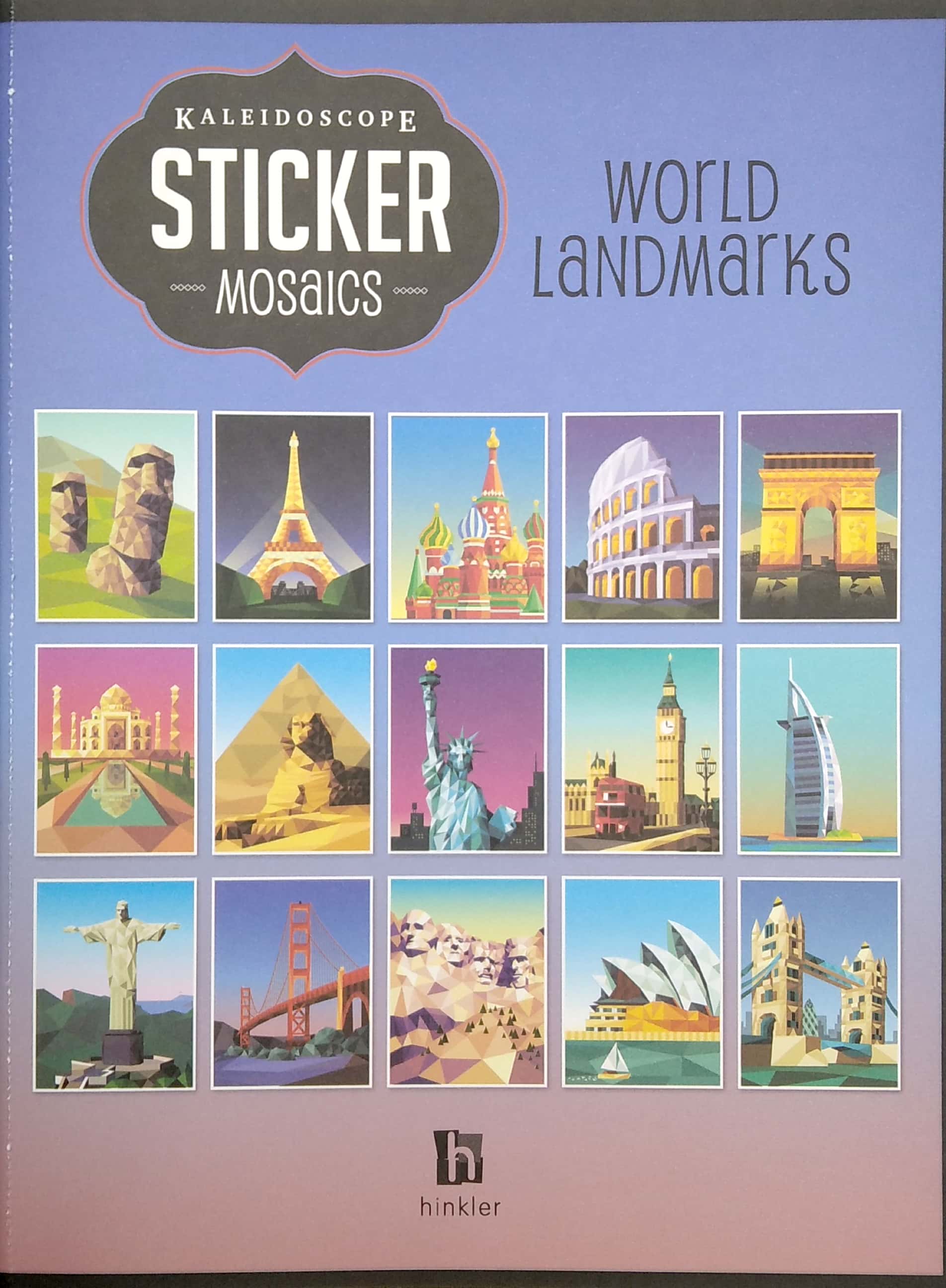 Kaleidoscope Sticker Mosaics World Landmarks