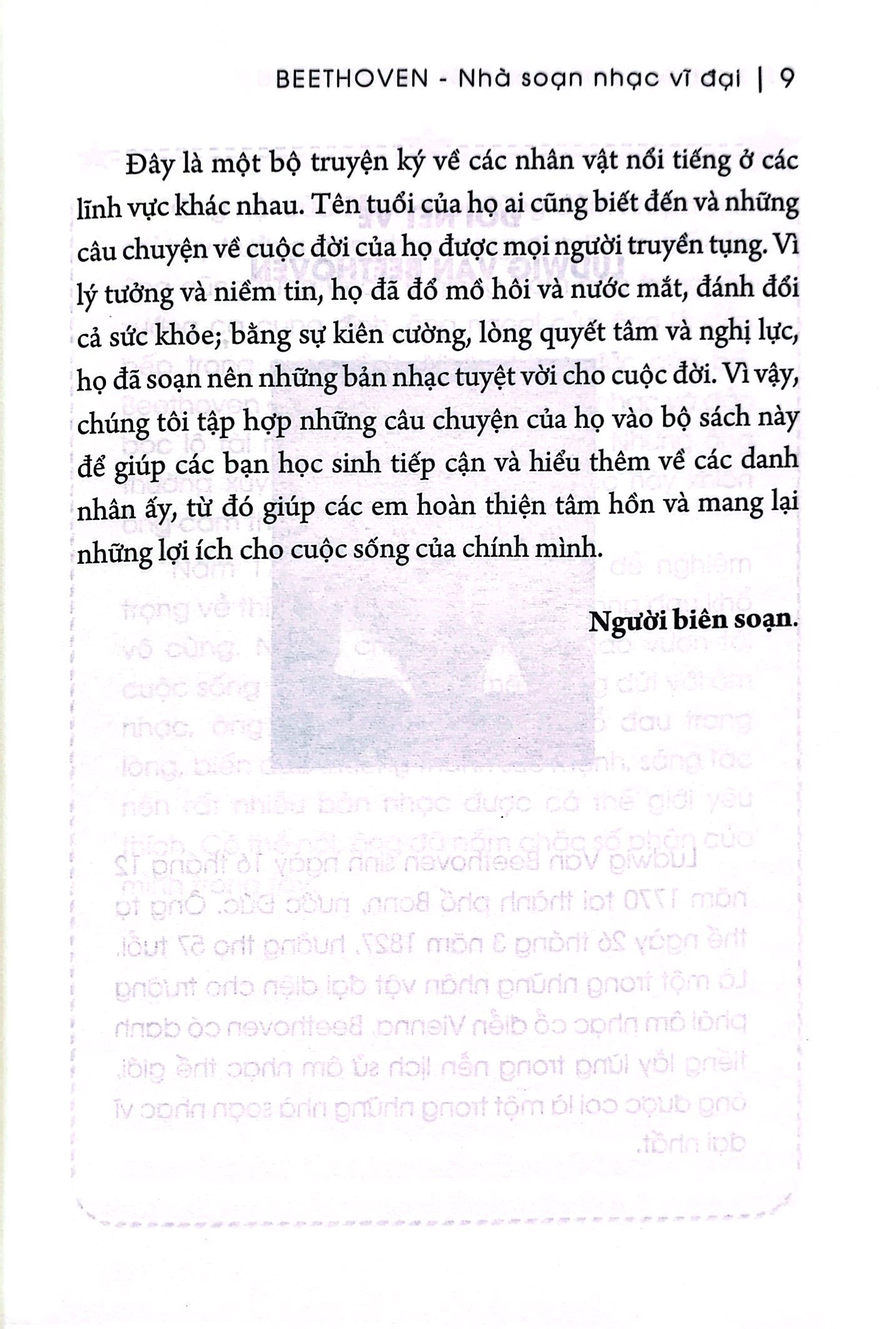 Kể Chuyện Thiên Tài Nổi Tiếng - Beethoven - Nhà Soạn Nhạc Vĩ Đại PDF đọc ebook online, epub online, nghe sách nói audio miễn phí.