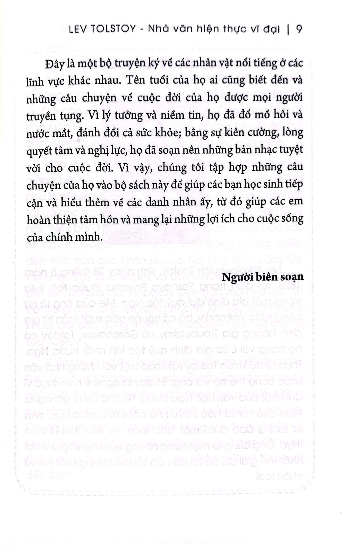 Kể Chuyện Thiên Tài Nổi Tiếng - Lev Tolstoy - Nhà Văn Hiện Thực Vĩ Đại PDF đọc ebook online, epub online, nghe sách nói audio miễn phí. Tải sách Kể Chuyện Thiên Tài Nổi Tiếng - Lev Tolstoy - Nhà Văn Hiện Thực Vĩ Đại PDF đọc ebook online, epub online, nghe sách nói audio miễn phí.