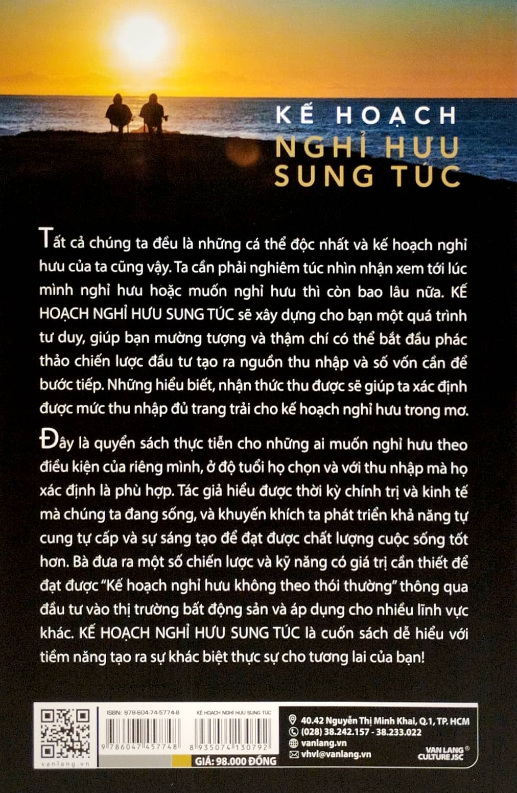 Kế Hoạch Nghỉ Hưu Sung Túc PDF đọc ebook online, epub online, nghe sách nói audio miễn phí.