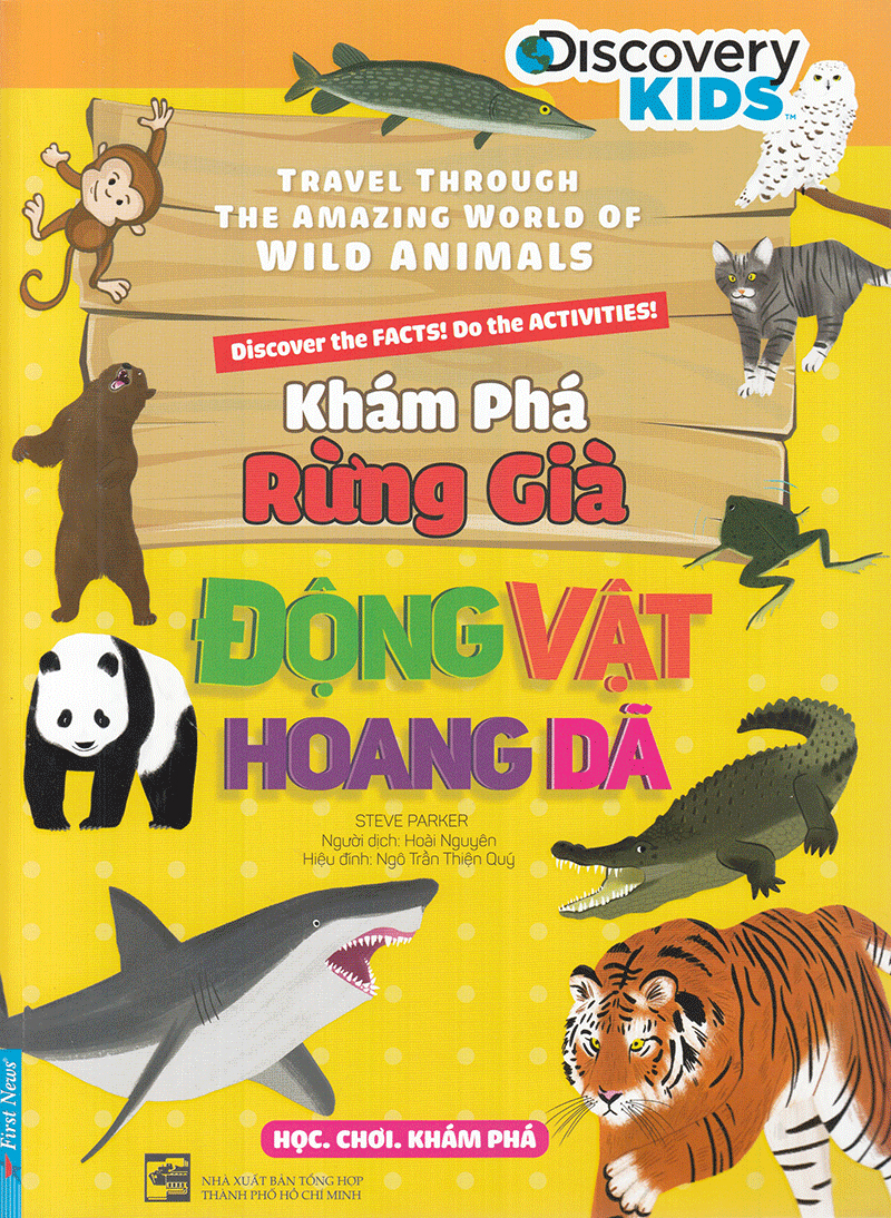 Sách Khám Phá Rừng Già - Động Vật Hoang Dã - FAHASA.COM