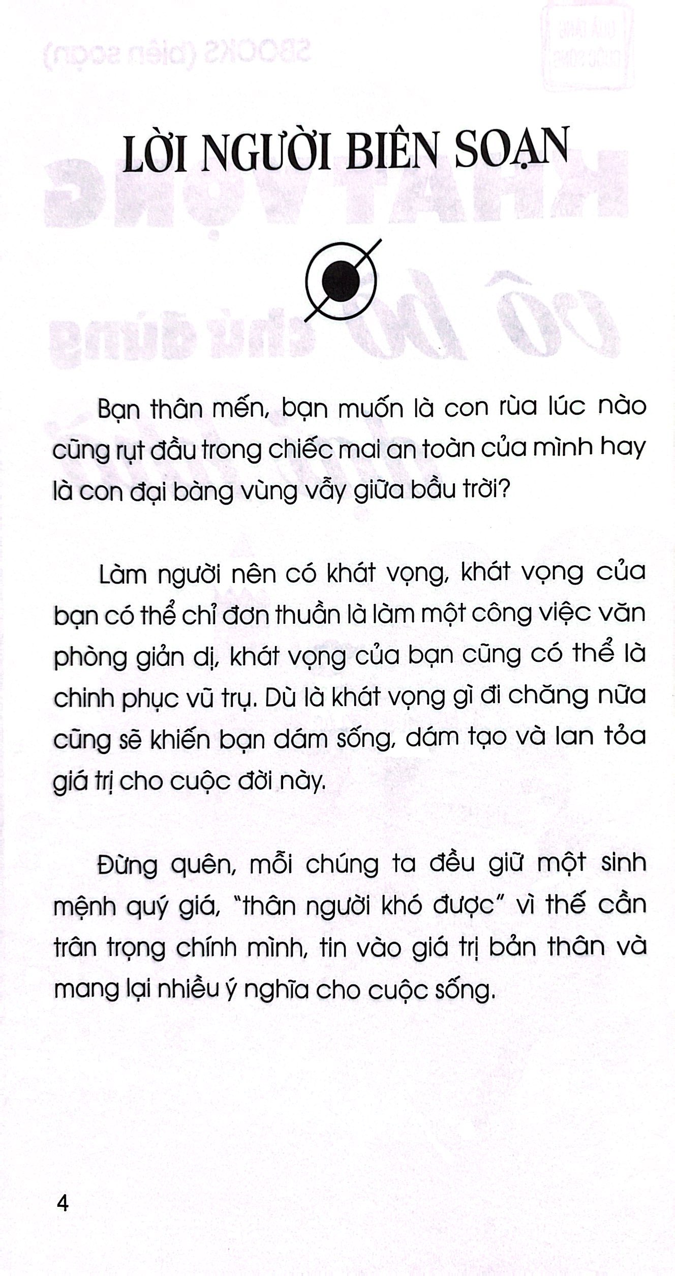Khát Vọng Vô Bờ Chứ Đừng Dại Khờ PDF Khát Vọng Vô Bờ Chứ Đừng Dại Khờ PDF