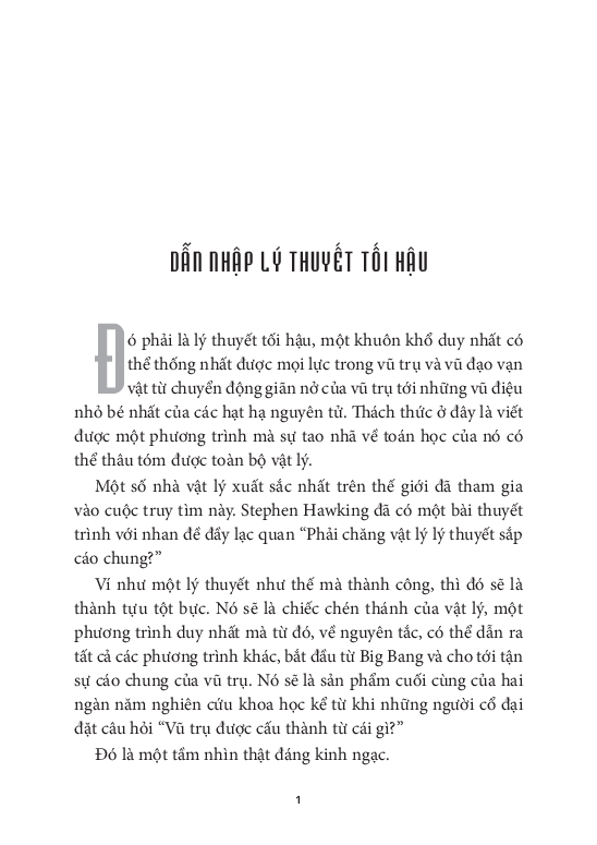 Tải sách Khoa Học Khám Phá - Phương Trình Của Chúa - Cuộc Truy Tìm Lý Thuyết Của Vạn Vật PDF đọc ebook online, epub online, nghe sách nói audio miễn phí.