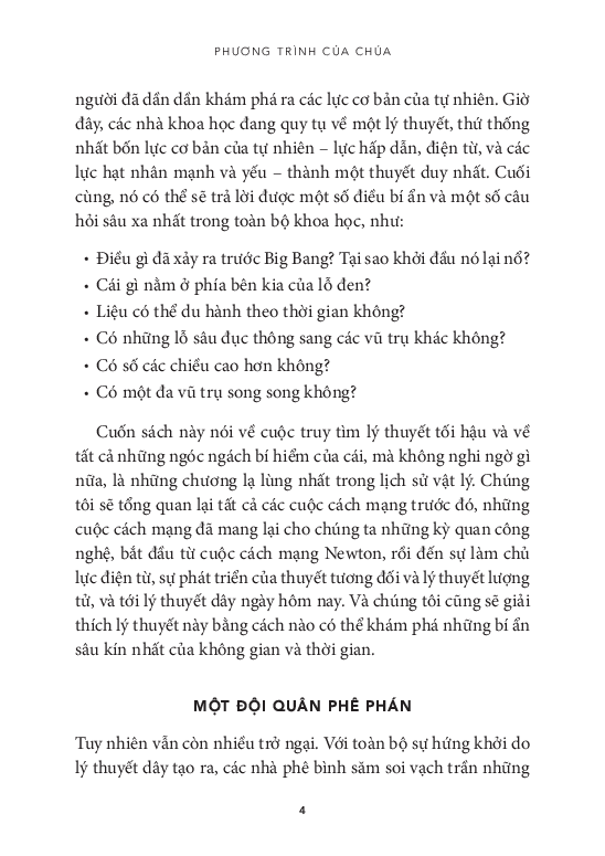 Tải sách Khoa Học Khám Phá - Phương Trình Của Chúa - Cuộc Truy Tìm Lý Thuyết Của Vạn Vật PDF đọc ebook online, epub online, nghe sách nói audio miễn phí.