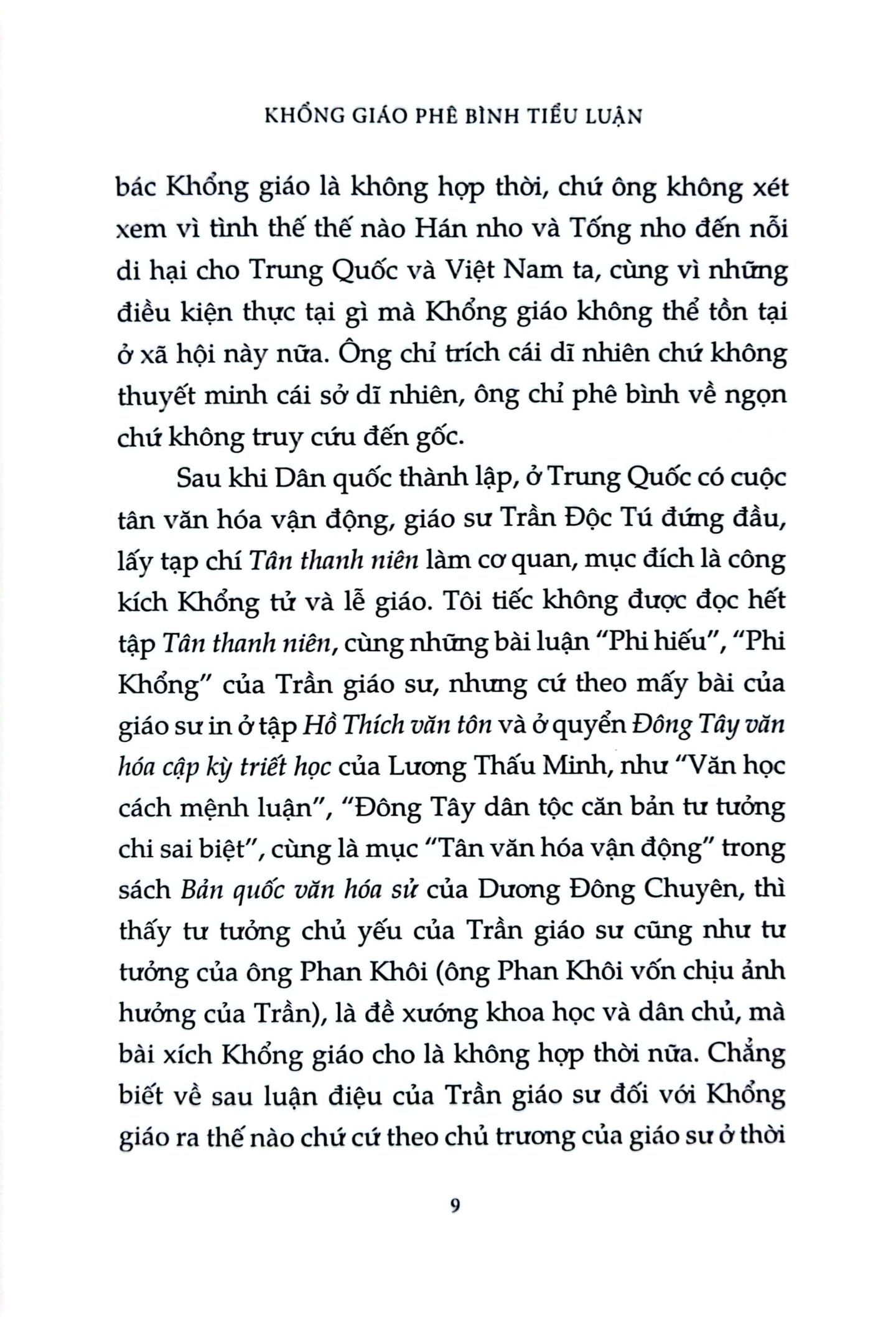 Khổng Giáo Phê Bình Tiểu Luận PDF Khổng Giáo Phê Bình Tiểu Luận PDF