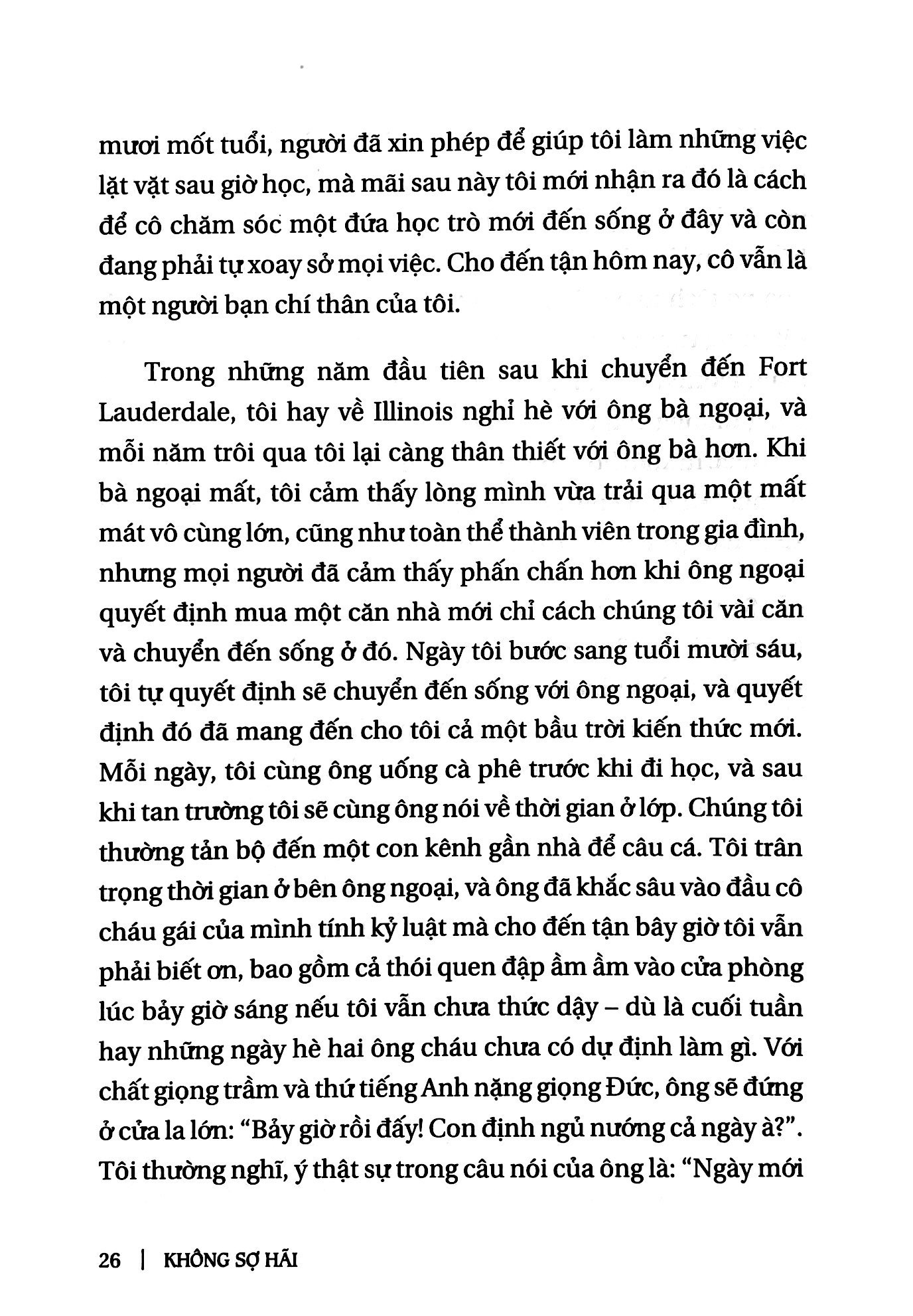 Không Sợ Hãi - Năm Nguyên Tắc Kiến Tạo Một Cuộc Đời Phi Thường Và Ý Nghĩa PDF