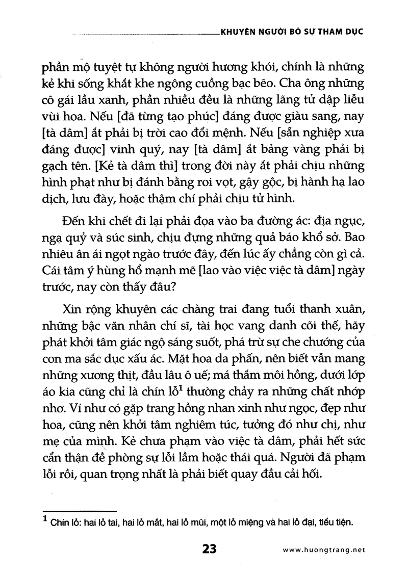 Khuyên Người Bỏ Sự Tham Dục PDF đọc ebook online, epub online, nghe sách nói audio miễn phí. Tải sách Khuyên Người Bỏ Sự Tham Dục PDF đọc ebook online, epub online, nghe sách nói audio miễn phí.