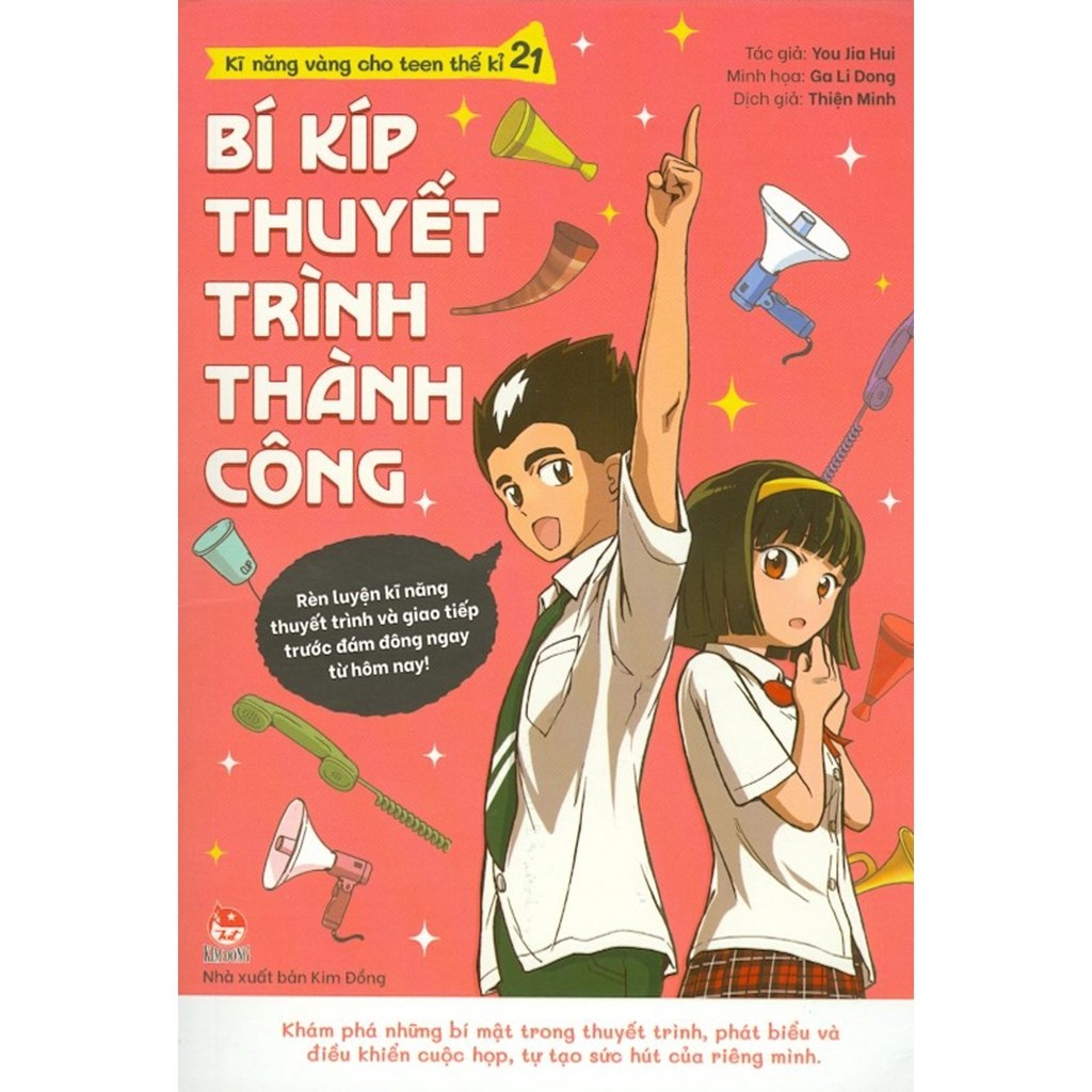 Kĩ Năng Vàng Cho Teen Thế Kỉ 21 - Bí Kíp Thuyết Trình Thành Công PDF đọc ebook online, epub online, nghe sách nói audio miễn phí. Tải sách Kĩ Năng Vàng Cho Teen Thế Kỉ 21 - Bí Kíp Thuyết Trình Thành Công PDF đọc ebook online, epub online, nghe sách nói audio miễn phí.