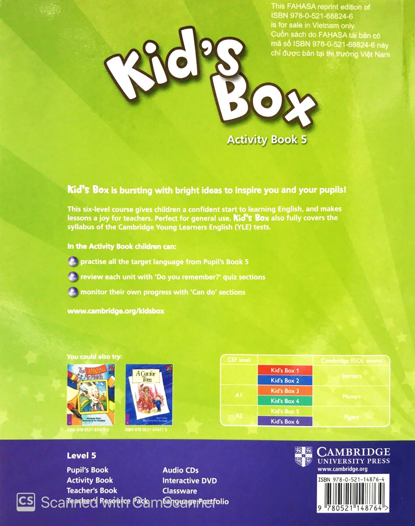 Kid's Box 5 Activity Book FAHASA Reprint Edition - FAHASA.COM