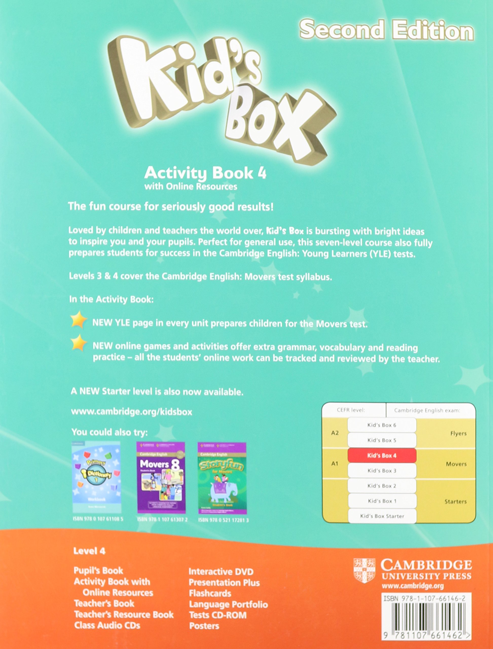 Kid's Box Level 4 Activity Book with Online Resources - FAHASA.COM
