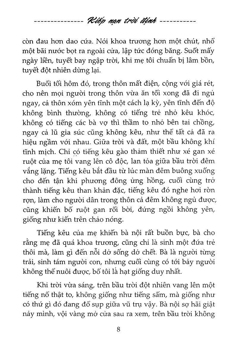 Kiếp Nạn Trời Định PDF đọc ebook online, epub online, nghe sách nói audio miễn phí. Kiếp Nạn Trời Định PDF đọc ebook online, epub online, nghe sách nói audio miễn phí.