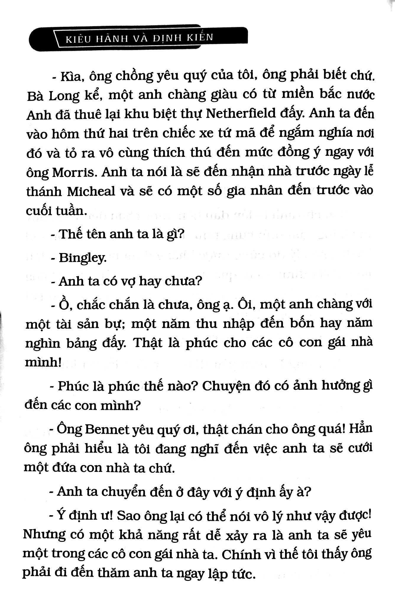Kiêu Hãnh Và Định Kiến - Bìa Cứng PDF Kiêu Hãnh Và Định Kiến - Bìa Cứng PDF