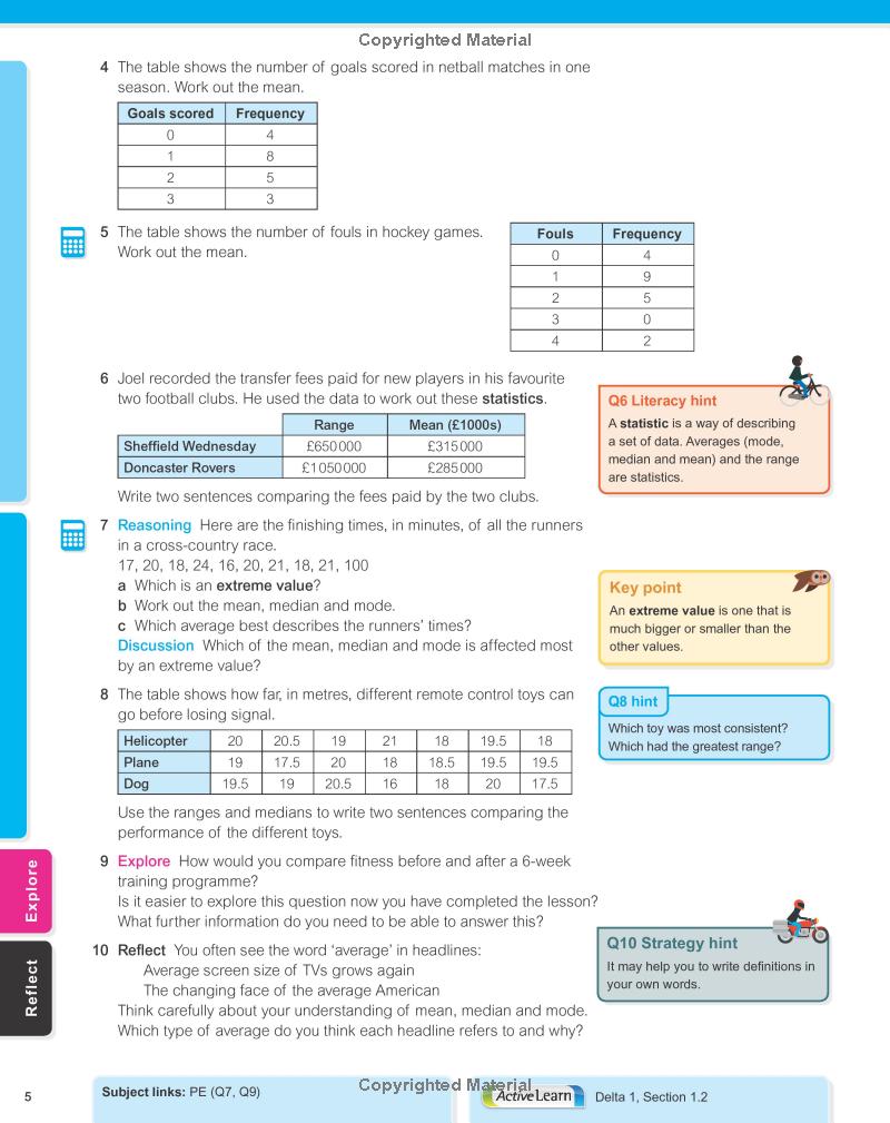 Ks3 maths progress student book delta 1 fahasa com
