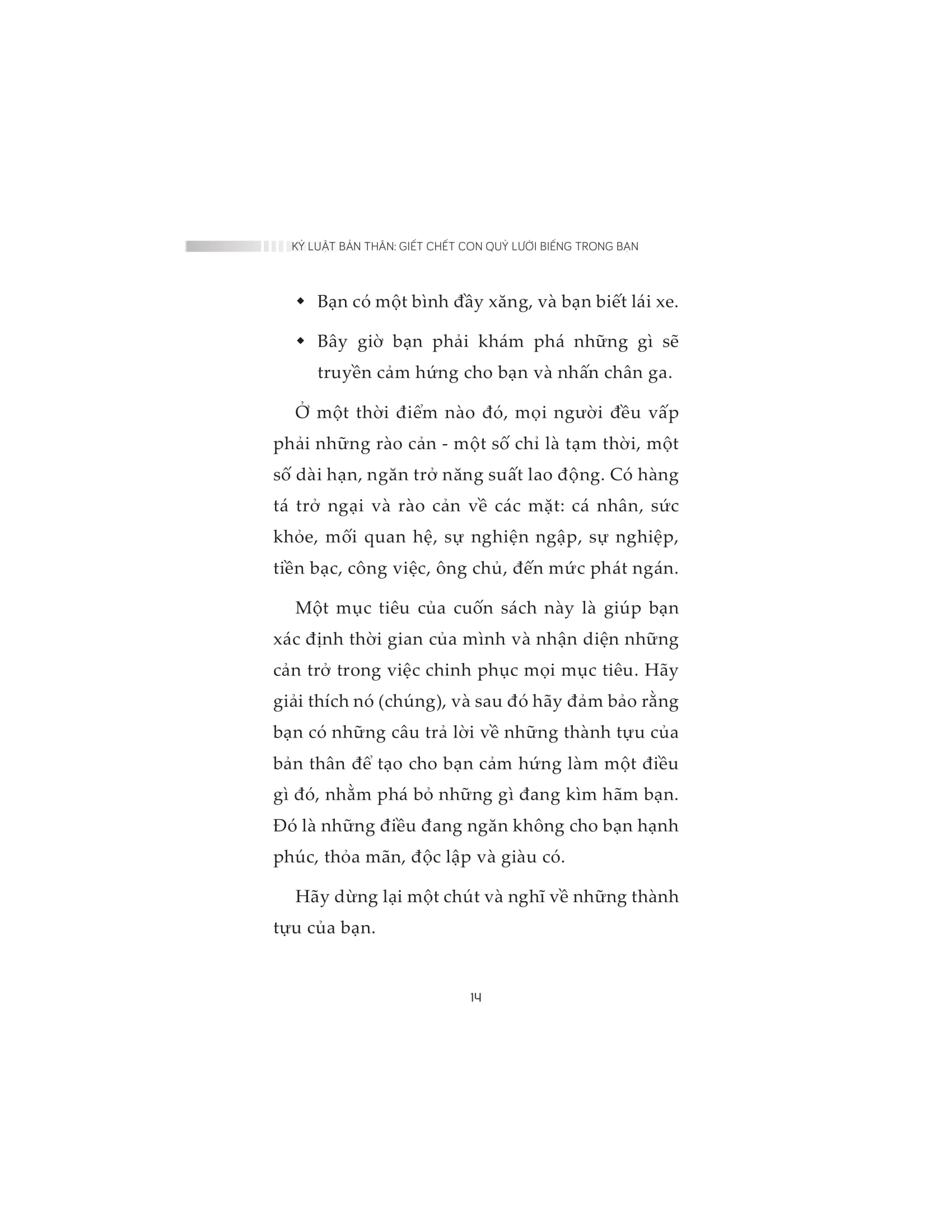 Kỷ Luật Bản Thân - Giết Chết Con Quỷ Lười Biếng Trong Bạn PDF đọc ebook online, epub online, nghe sách nói audio miễn phí. Tải sách Kỷ Luật Bản Thân - Giết Chết Con Quỷ Lười Biếng Trong Bạn PDF đọc ebook online, epub online, nghe sách nói audio miễn phí.