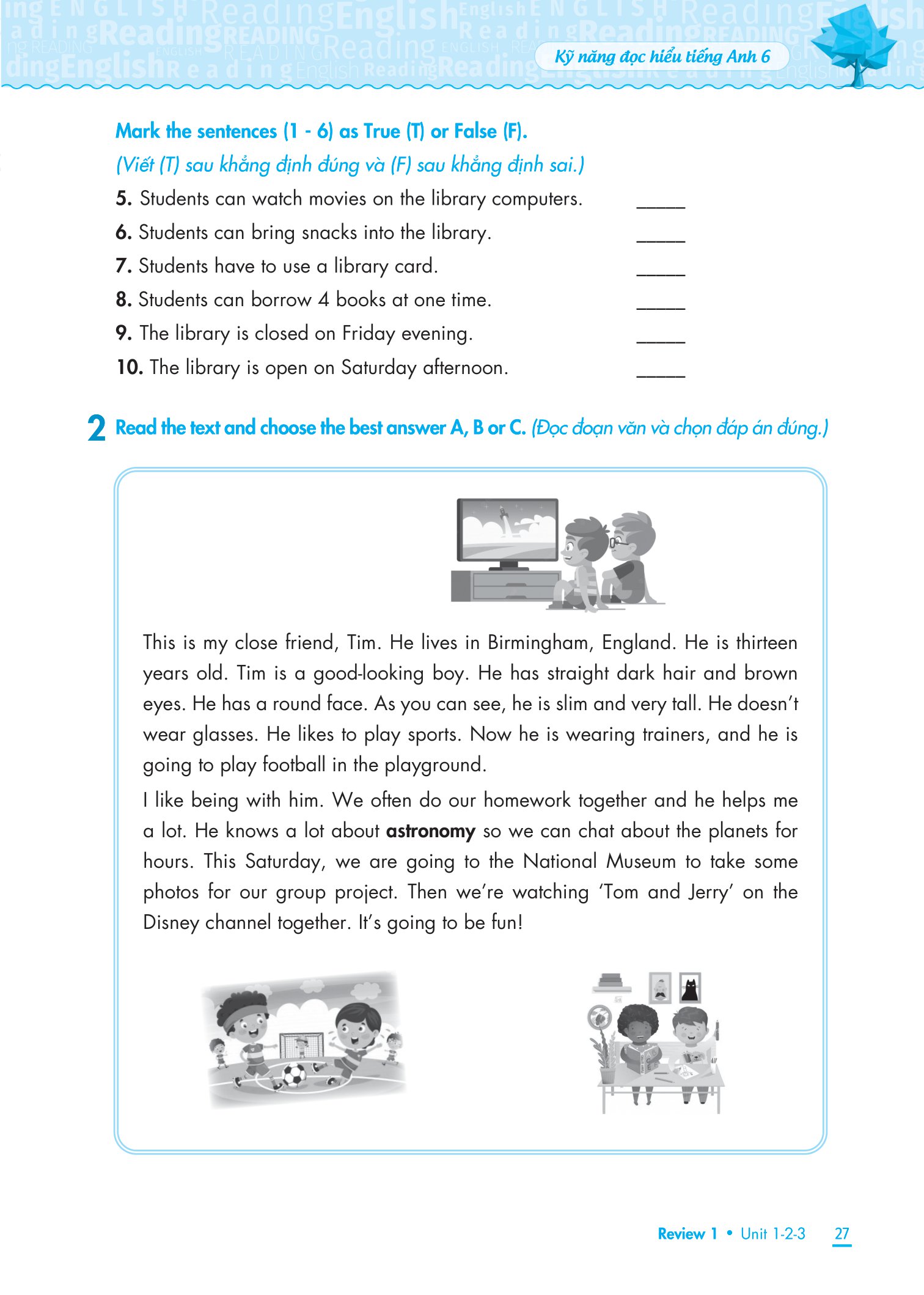 Tải sách Kỹ Năng Đọc Hiểu Tiếng Anh Lớp 6 PDF đọc ebook online, epub online, nghe sách nói audio miễn phí.