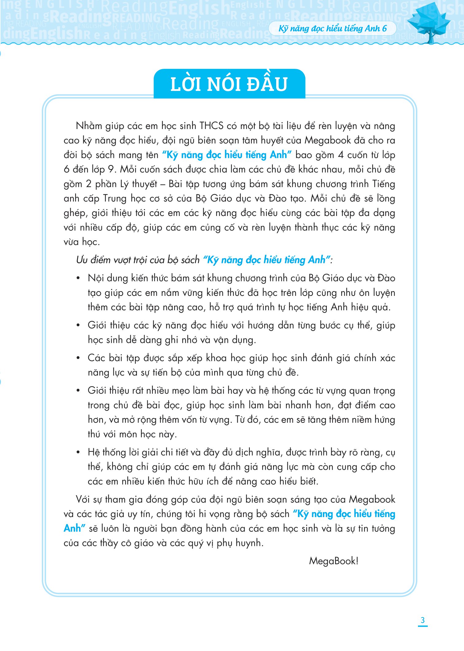 Tải sách Kỹ Năng Đọc Hiểu Tiếng Anh Lớp 6 PDF đọc ebook online, epub online, nghe sách nói audio miễn phí.