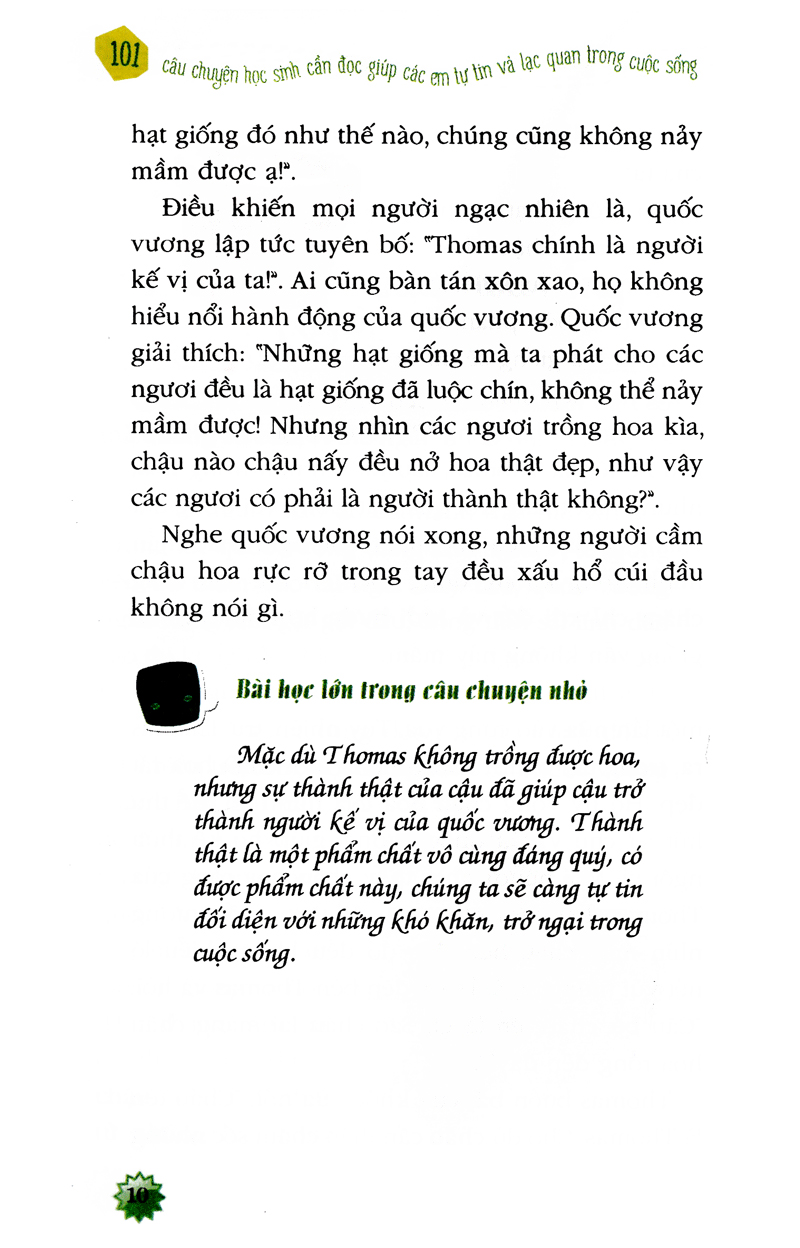 Kỹ Năng Sống - 101 Câu Chuyện Học Sinh Cần Đọc Giúp Các Em Tự Tin Và Lạc Quan Trong Cuộc Sống PDF Kỹ Năng Sống - 101 Câu Chuyện Học Sinh Cần Đọc Giúp Các Em Tự Tin Và Lạc Quan Trong Cuộc Sống PDF