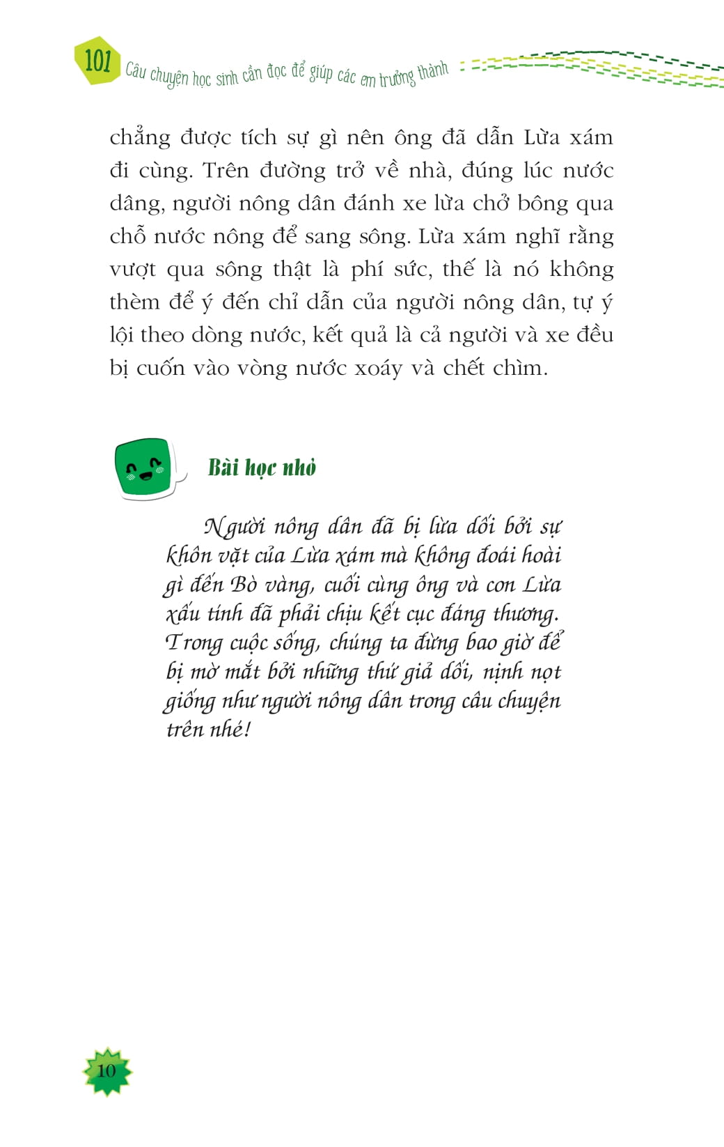 Kỹ Năng Sống Dành Cho Học Sinh - 101 Câu Chuyện Học Sinh Cần Đọc - Giúp Các Em Trưởng Thành 2024 PDF Kỹ Năng Sống Dành Cho Học Sinh - 101 Câu Chuyện Học Sinh Cần Đọc - Giúp Các Em Trưởng Thành 2024 PDF