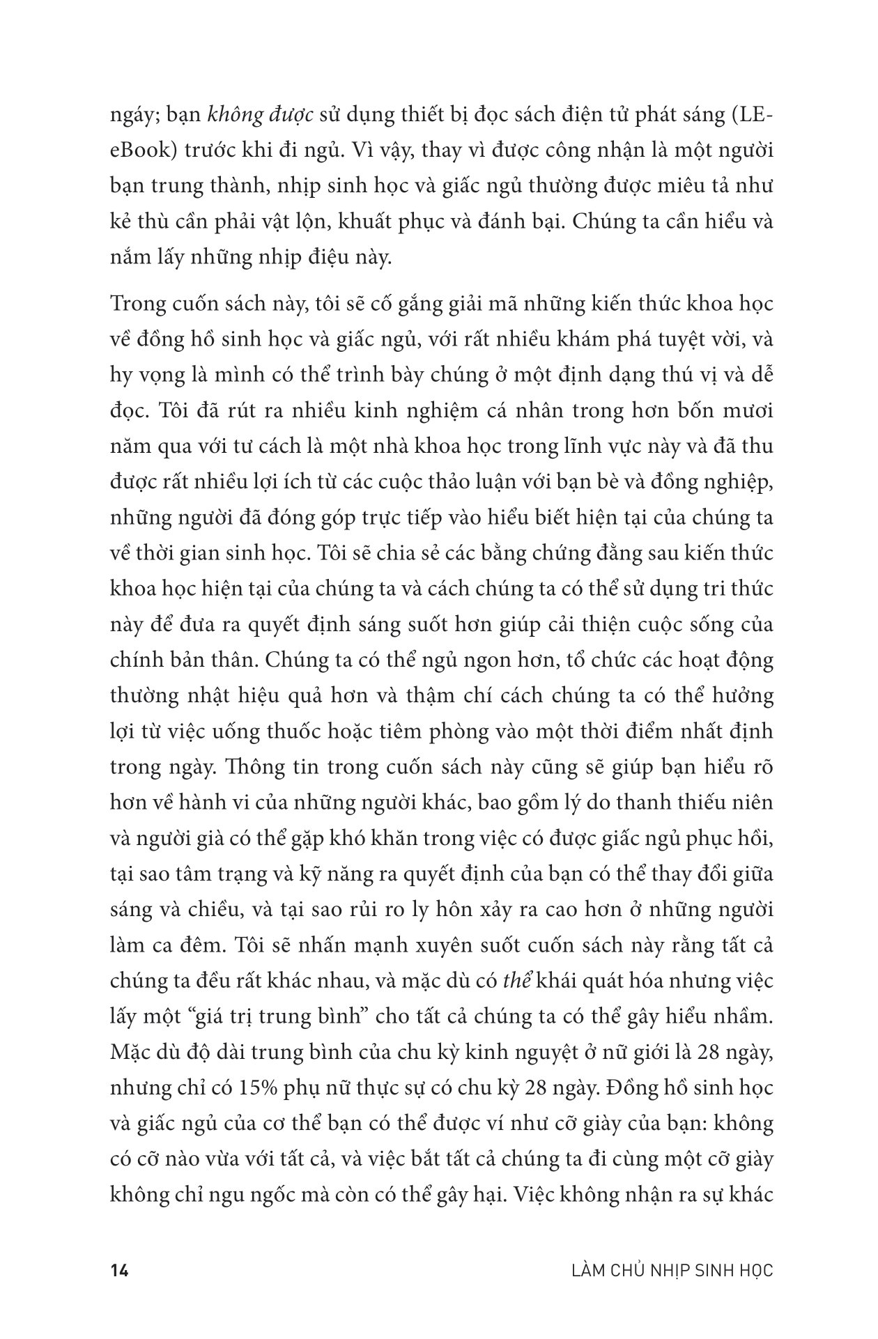 Tải sách Làm Chủ Nhịp Sinh Học PDF đọc ebook online, epub online, nghe sách nói audio miễn phí.