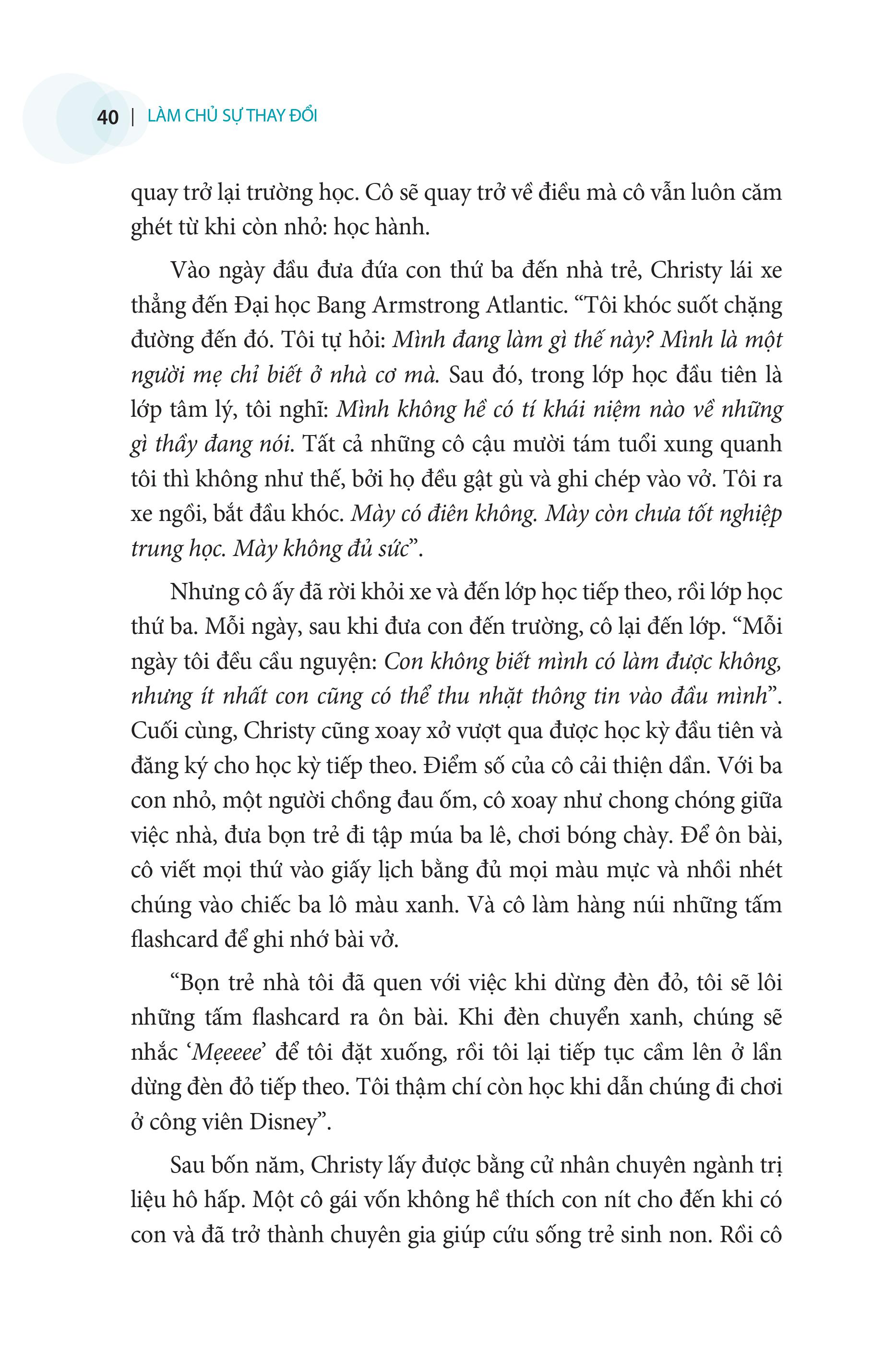 Làm Chủ Sự Thay Đổi - Vực Dậy Sau Biến Cố PDF đọc ebook online, epub online, nghe sách nói audio miễn phí. Làm Chủ Sự Thay Đổi - Vực Dậy Sau Biến Cố PDF đọc ebook online, epub online, nghe sách nói audio miễn phí.