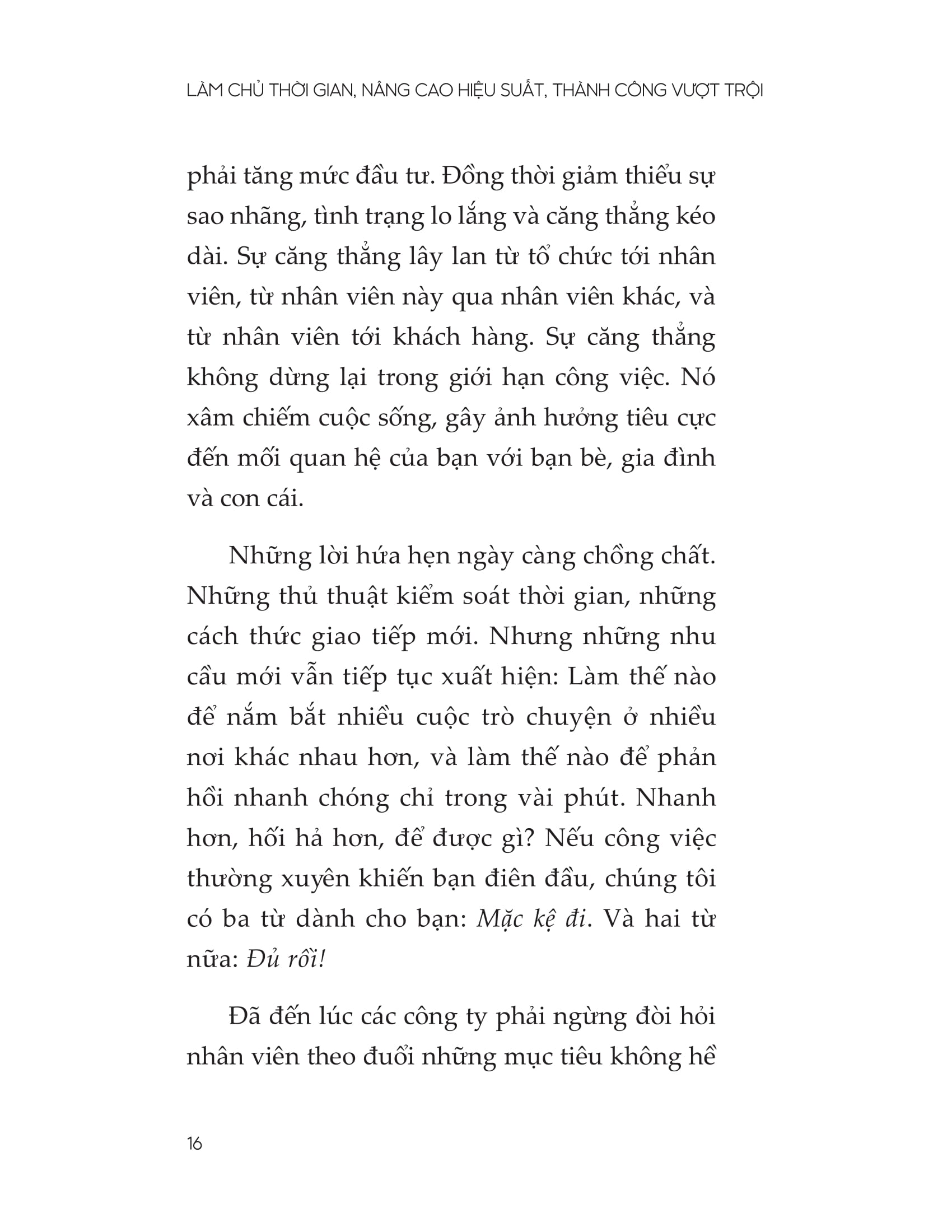 Làm Chủ Thời Gian - Nâng Cao Hiệu Suất - Thành Công Vượt Trội PDF đọc ebook online, epub online, nghe sách nói audio miễn phí.