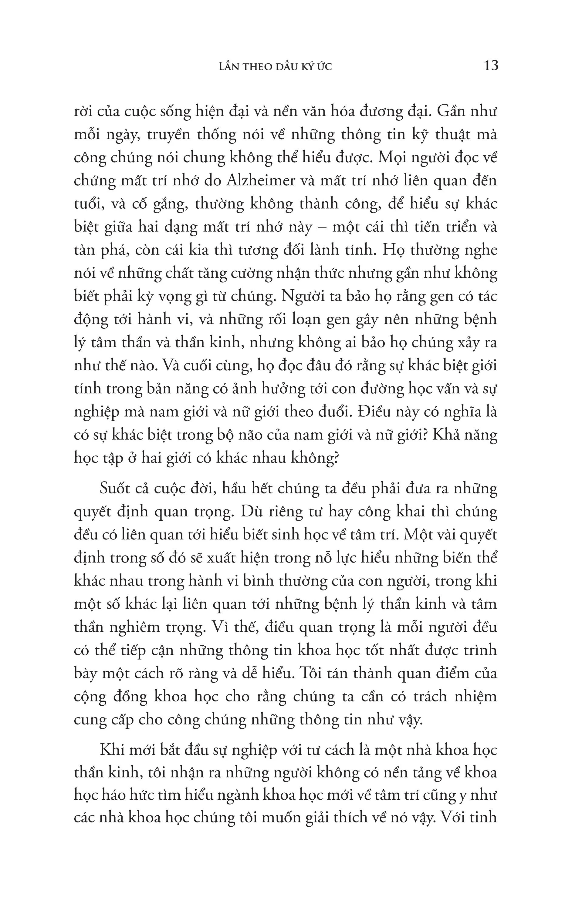 Lần Theo Dấu Ký Ức - Cuộc Cách Mạng Trong Ngành Khoa Học Tâm Trí PDF đọc ebook online, epub online, nghe sách nói audio miễn phí.