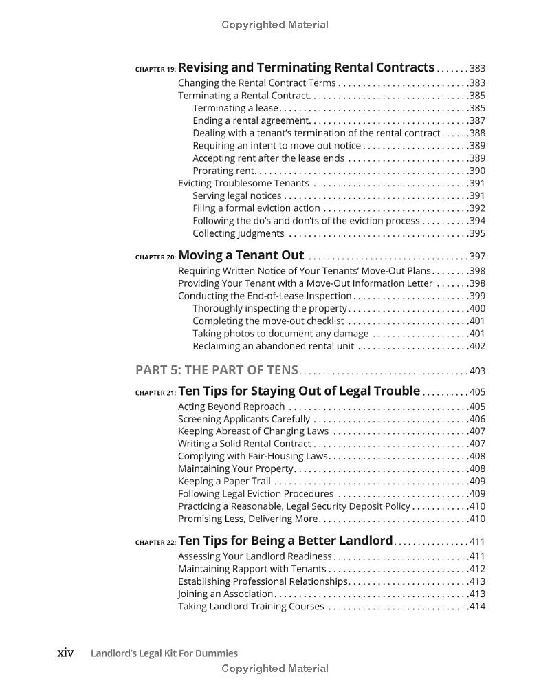 Landlord's Legal Kit For Dummies PDF đọc ebook online, epub online, nghe sách nói audio miễn phí.