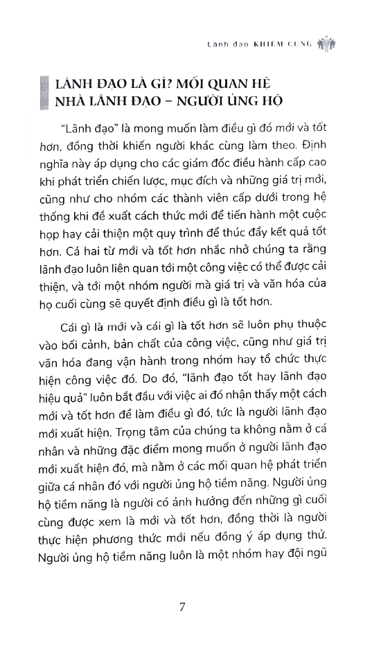 Lãnh Đạo Khiêm Cung - Humble Leader PDF đọc ebook online, epub online, nghe sách nói audio miễn phí.