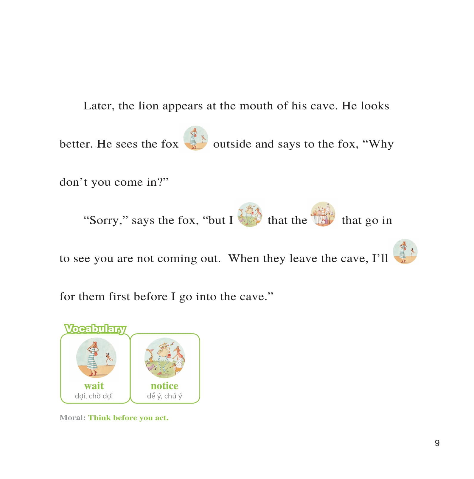 Learn English With Fables 4 - Học Tiếng Anh Qua Truyện Ngụ Ngôn - Tập 4 - The Lion, The Fox, And The Beasts - Sư Tử, Cáo Và Muôn Loài PDF đọc ebook online, epub online, nghe sách nói audio miễn phí.