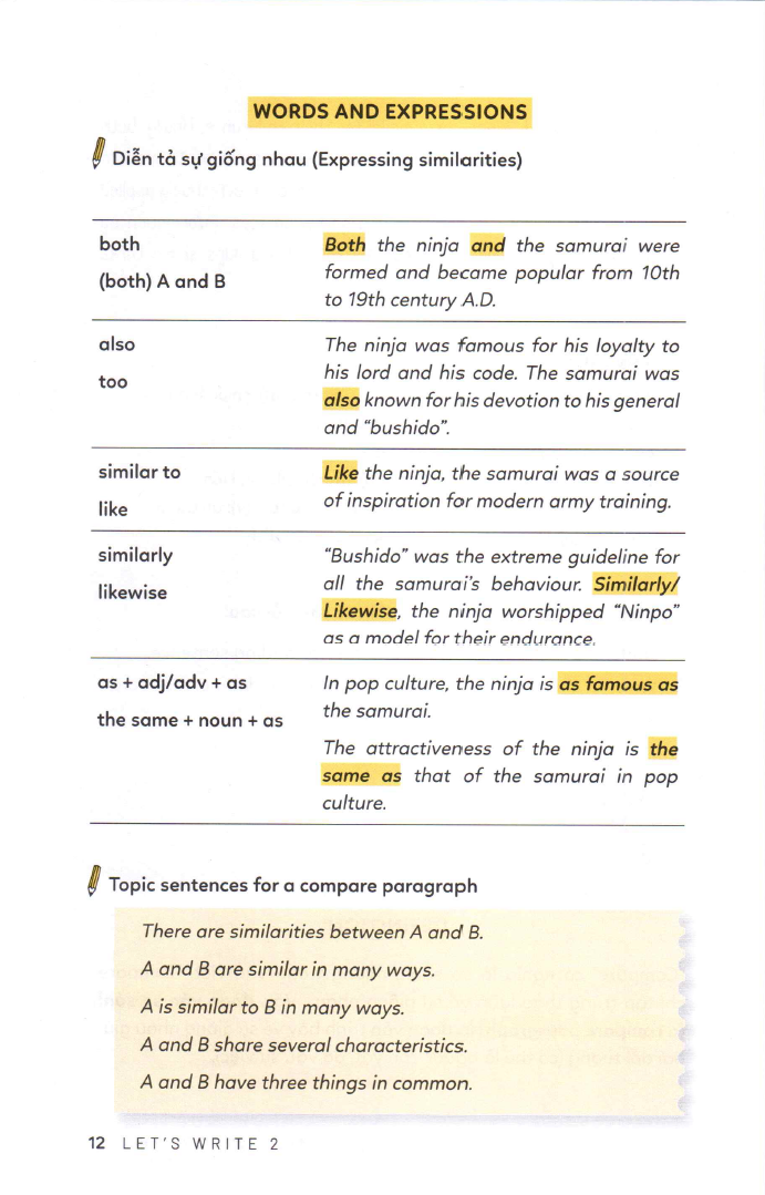 Tải sách Let’s Write 2 - Viết Đoạn Nâng Cao PDF đọc ebook online, epub online, nghe sách nói audio miễn phí.
