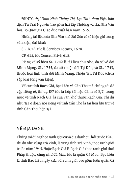 Lịch Sử Khẩn Hoang Miền Nam (Tái Bản 2024) PDF đọc ebook online, epub online, nghe sách nói audio miễn phí. Tải sách Lịch Sử Khẩn Hoang Miền Nam (Tái Bản 2024) PDF đọc ebook online, epub online, nghe sách nói audio miễn phí.