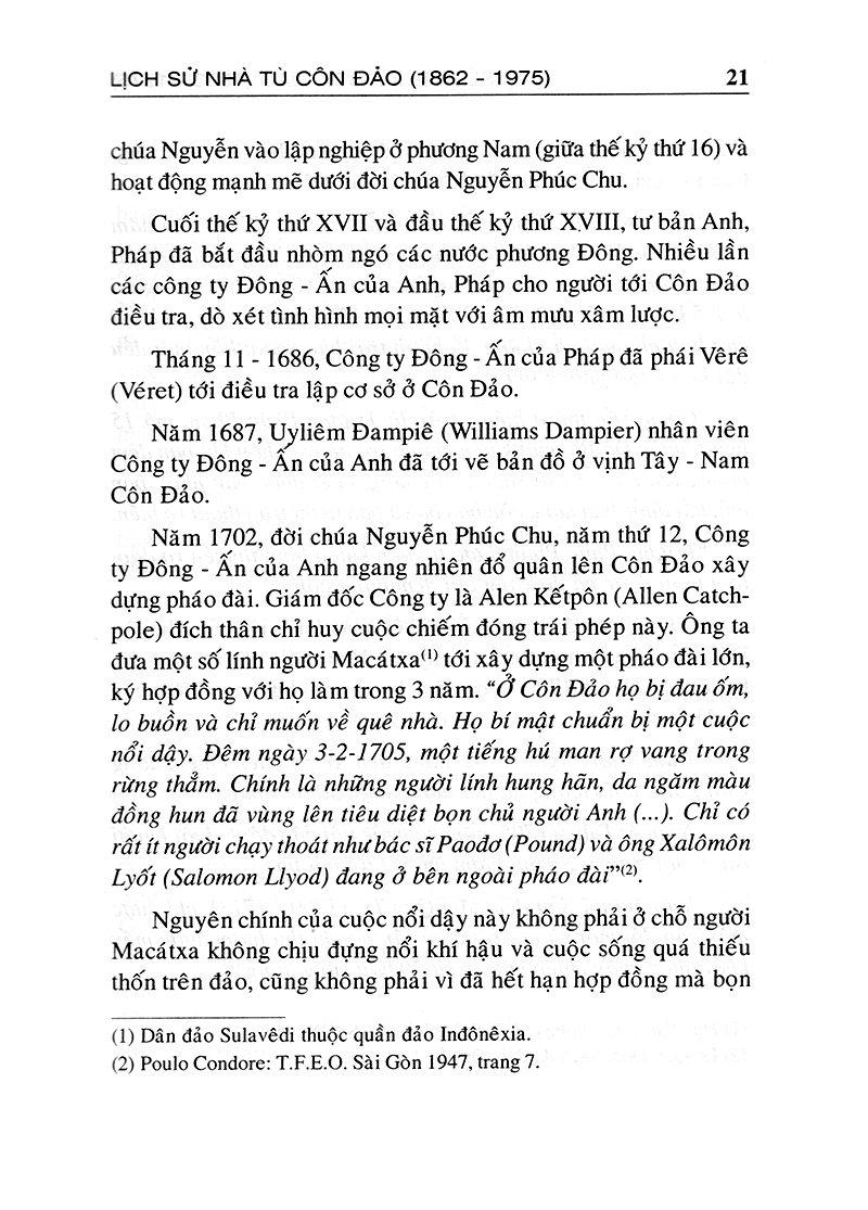 Tải sách Lịch Sử Nhà Tù Côn Đảo 1862-1975 PDF đọc ebook online, epub online, nghe sách nói audio miễn phí.