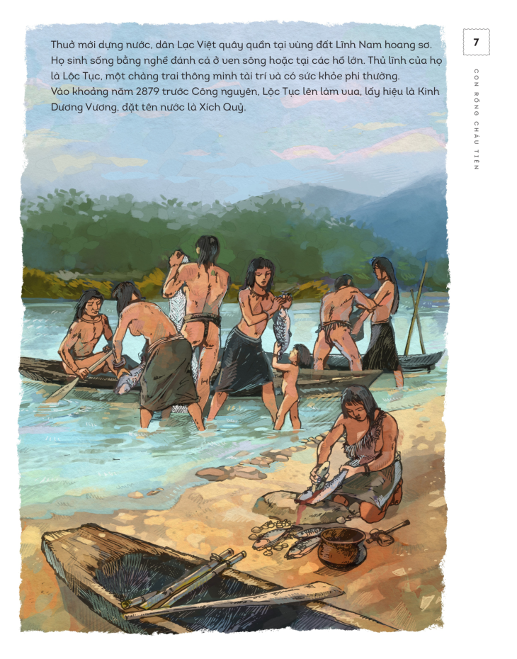 Tải sách Lịch Sử Việt Nam Bằng Tranh - Con Rồng Cháu Tiên (Bản Màu) PDF đọc ebook online, epub online, nghe sách nói audio miễn phí.