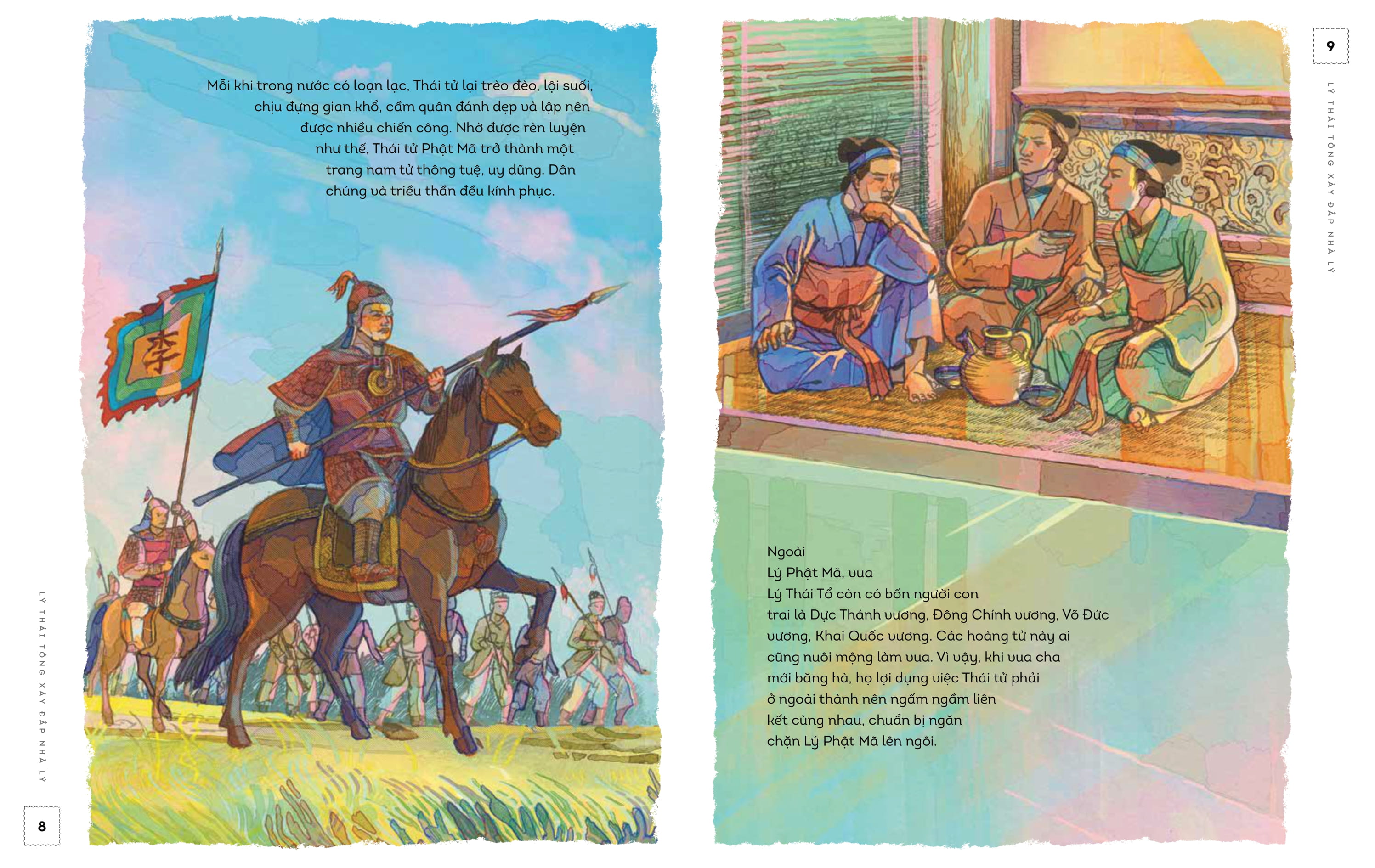 Lịch Sử Việt Nam Bằng Tranh - Lý Thái Tông Xây Đắp Nhà Lý - Bản Màu PDF đọc ebook online, epub online, nghe sách nói audio miễn phí. Tải sách Lịch Sử Việt Nam Bằng Tranh - Lý Thái Tông Xây Đắp Nhà Lý - Bản Màu PDF đọc ebook online, epub online, nghe sách nói audio miễn phí.