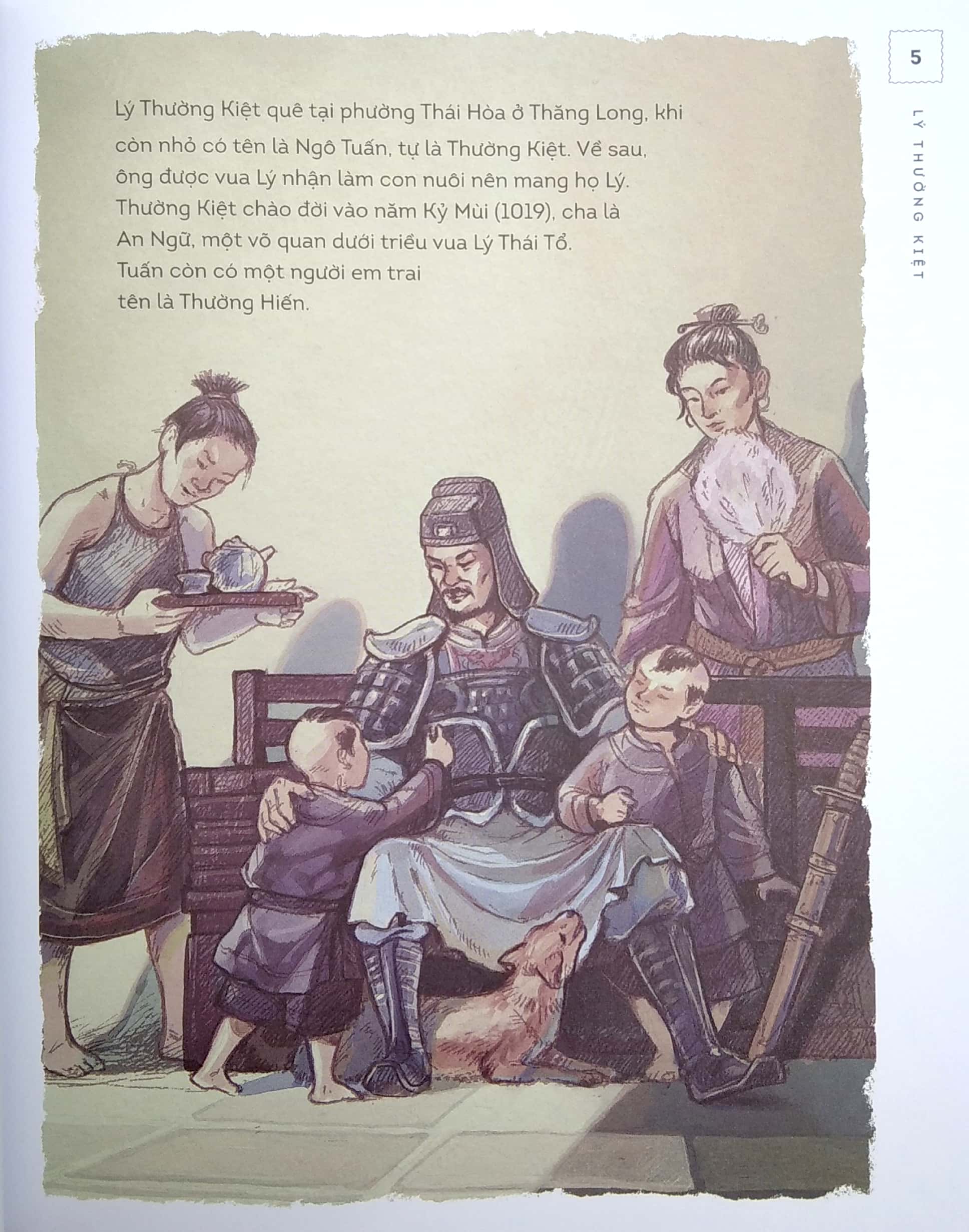 Sách Lịch Sử Việt Nam Bằng Tranh - Lý Thường Kiệt (Bản Màu) - FAHASA.COM